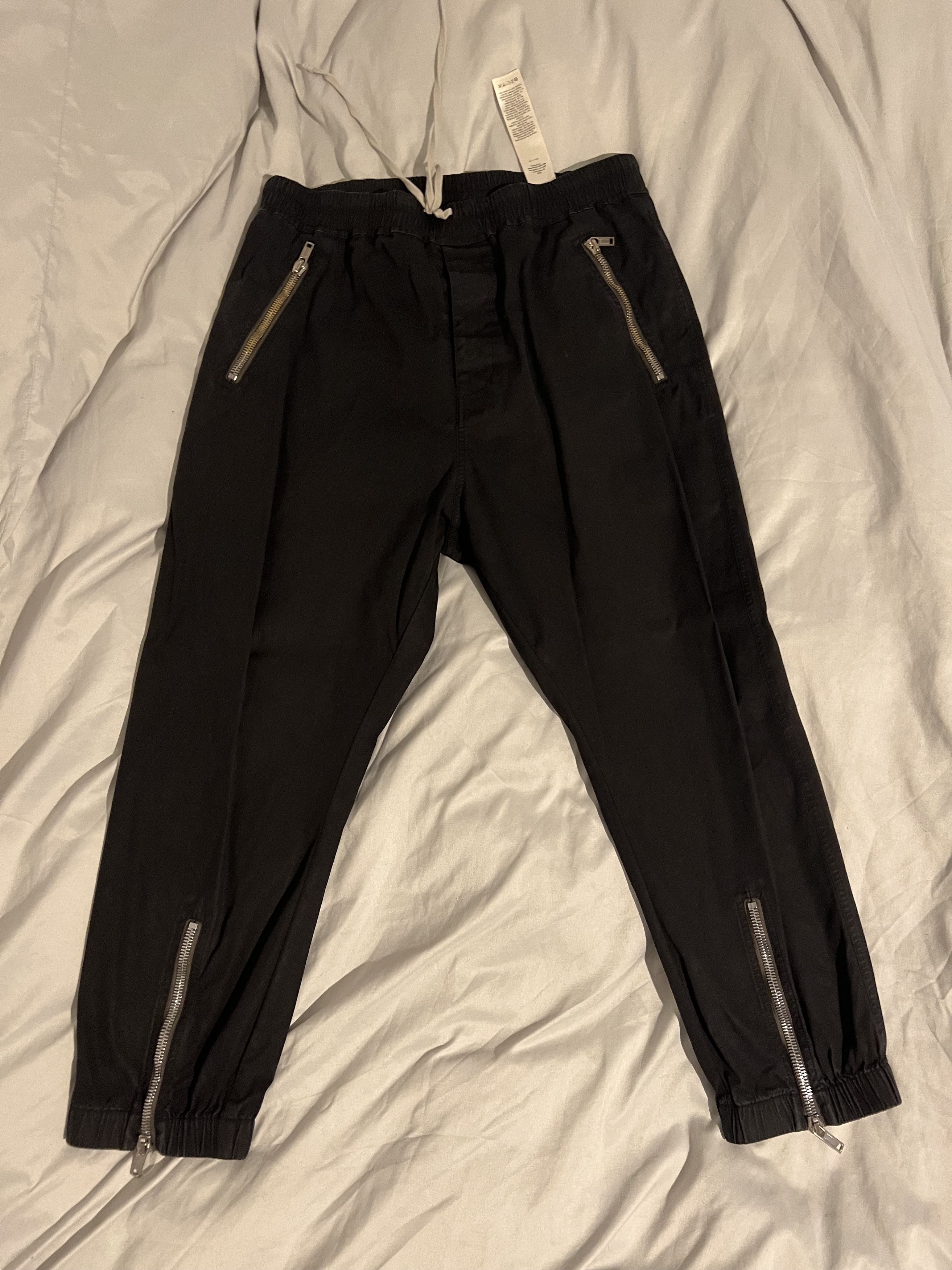 image of Rick Owens Track Pants Xl, Men's (Size 38)