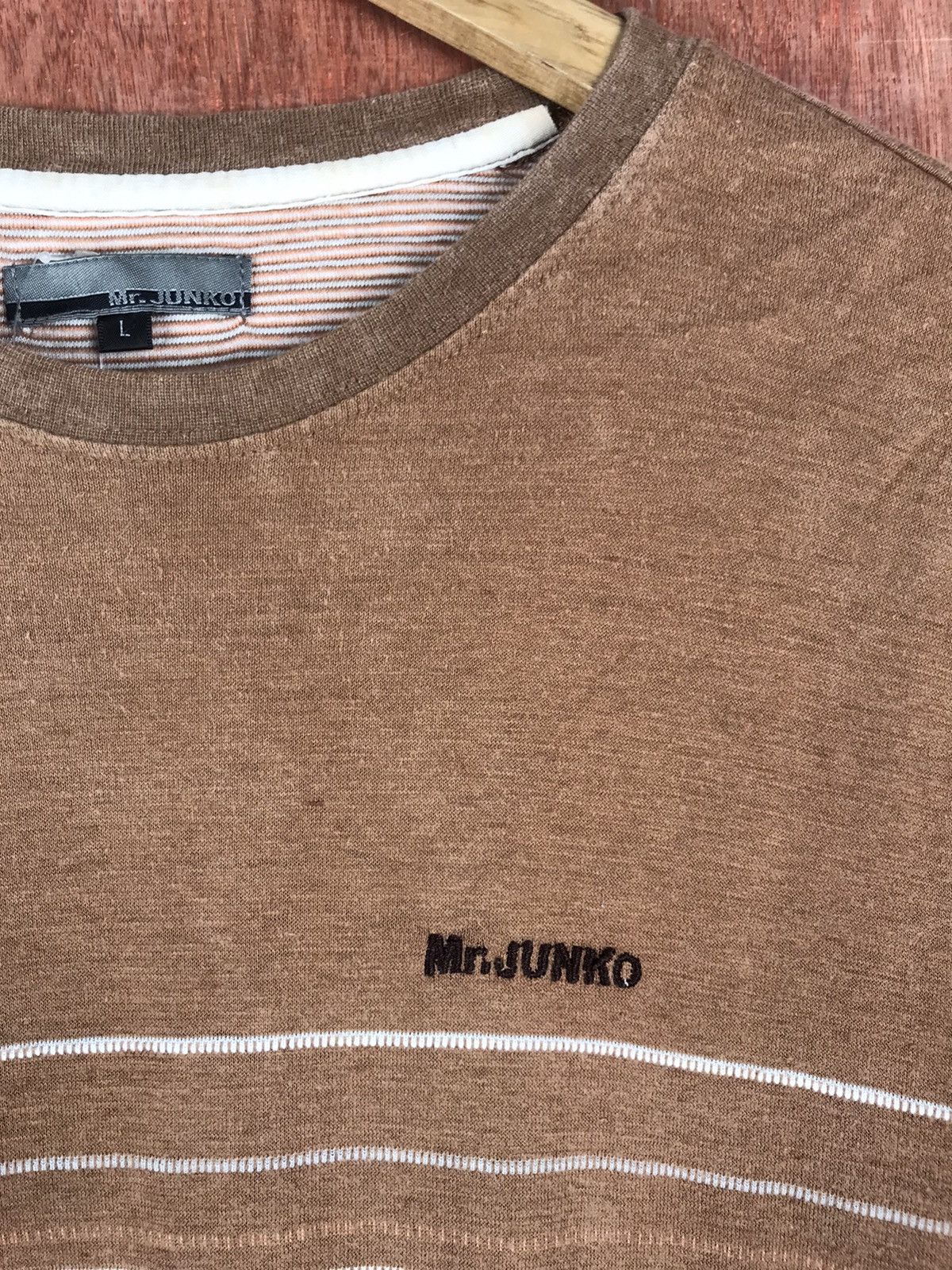 Mr. Junko Mr.Junko Vintage Short Sleeve T-Shirt #2223 Size US L / EU 52-54 / 3 - 4 Thumbnail