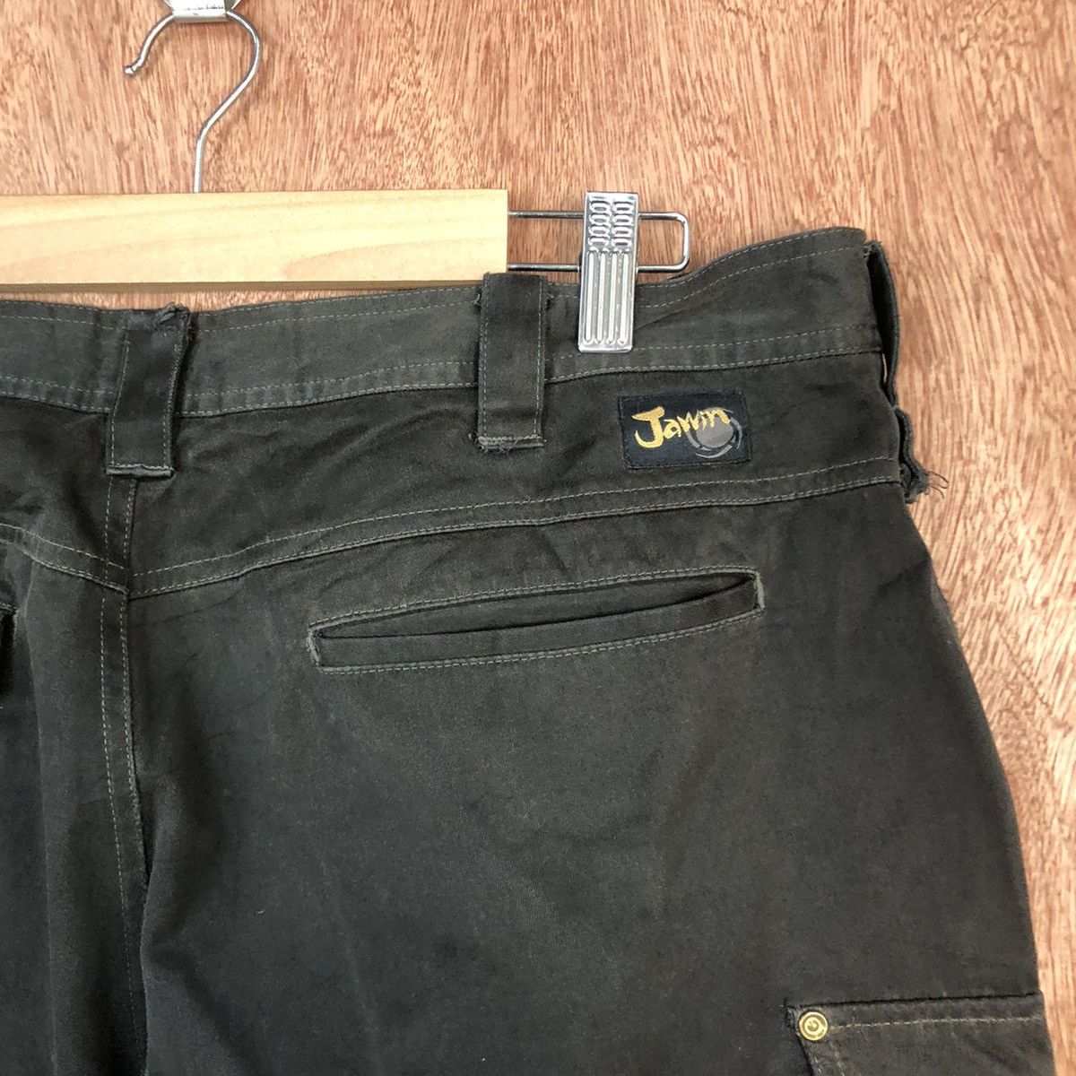 Japanese Brand Jawin Black Cargo Multipocket Pants #2167 Size US 36 / EU 52 - 15 Thumbnail