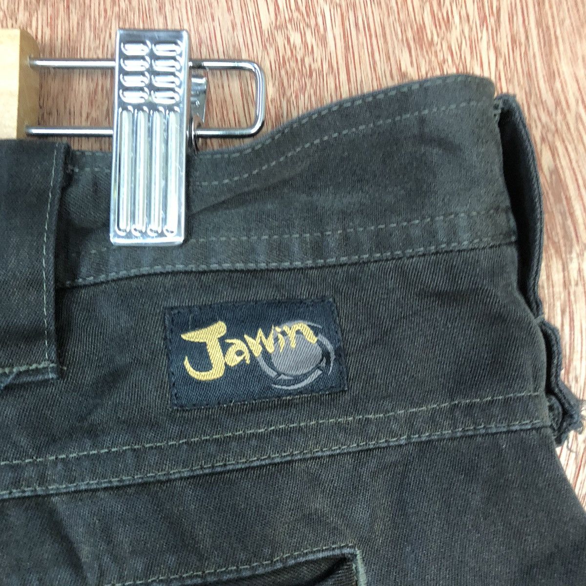 Japanese Brand Jawin Black Cargo Multipocket Pants #2167 Size US 36 / EU 52 - 16 Thumbnail