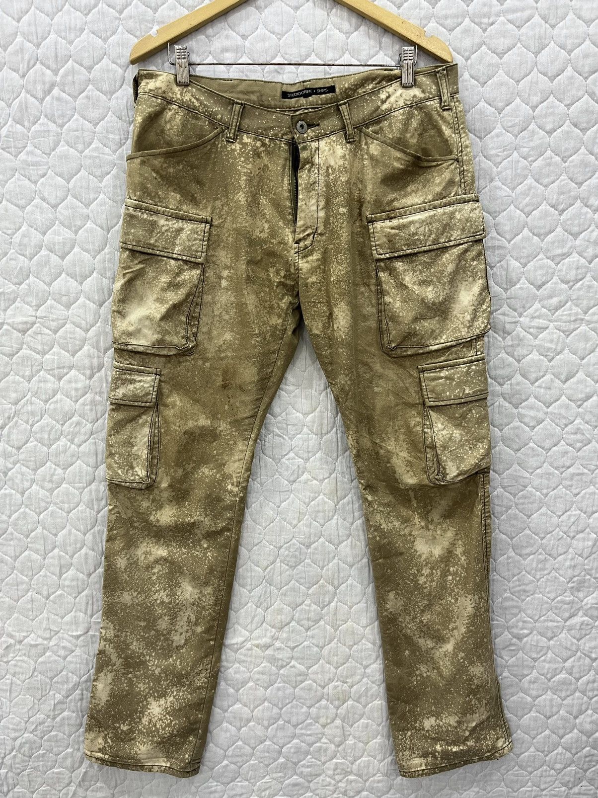 Japanese Brand × SHIPS × Seditionaries K. SHIPS X STUDIO ORIBE TACTICAL PANTS CUSTOM MADE ACIDWASH Size US 33 - 1 Thumbnail
