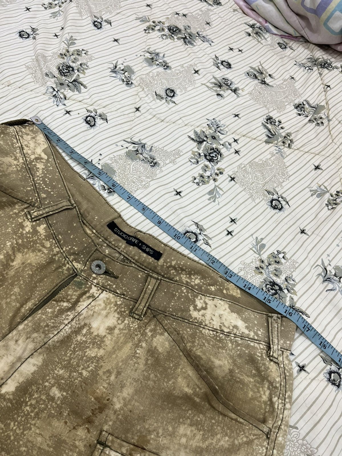 Japanese Brand × SHIPS × Seditionaries K. SHIPS X STUDIO ORIBE TACTICAL PANTS CUSTOM MADE ACIDWASH Size US 33 - 10 Thumbnail