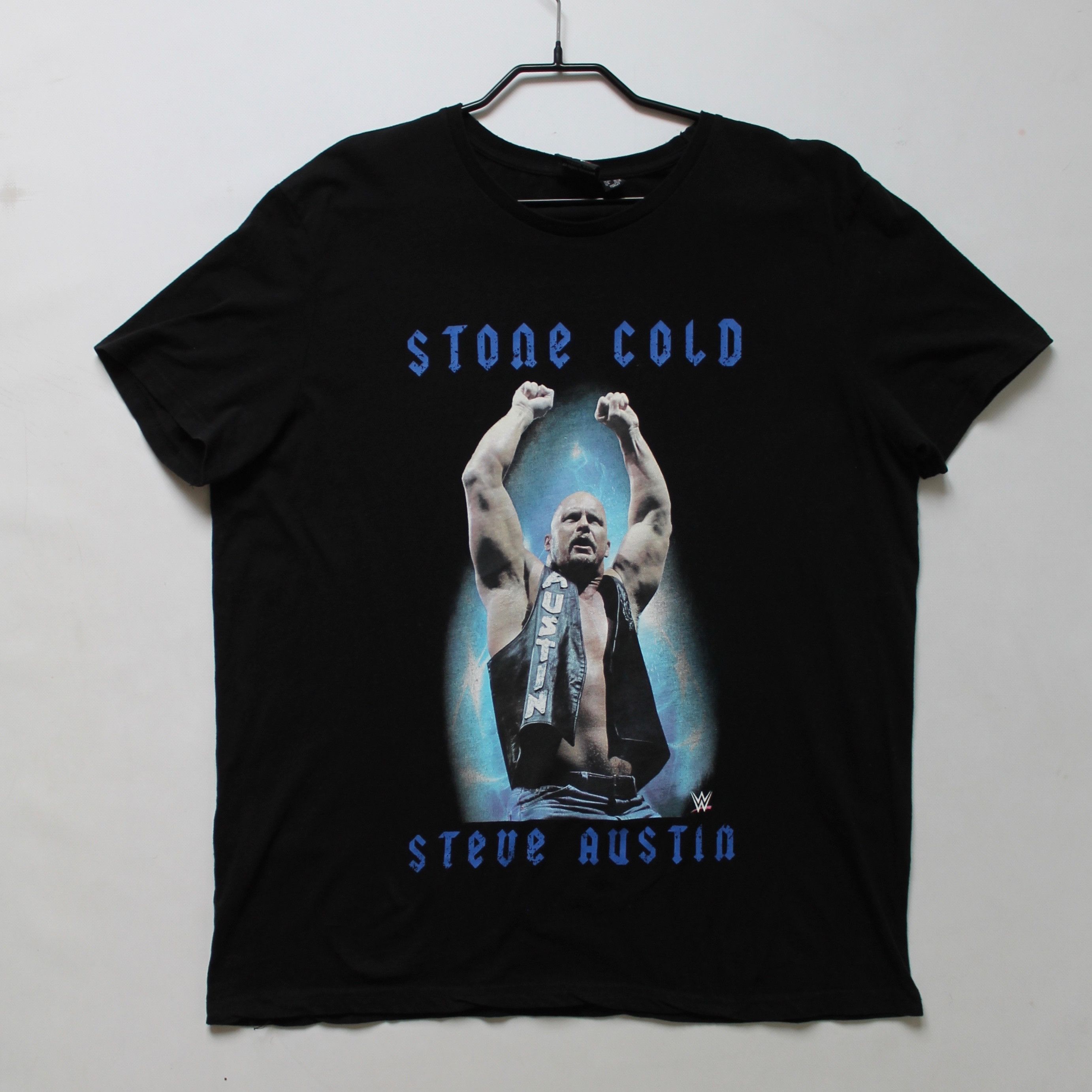 Vintage 2017 Stone Cold Steve Austin WWE WWF t Shirt Tee Size US XL / EU 56 / 4 - 8 Thumbnail