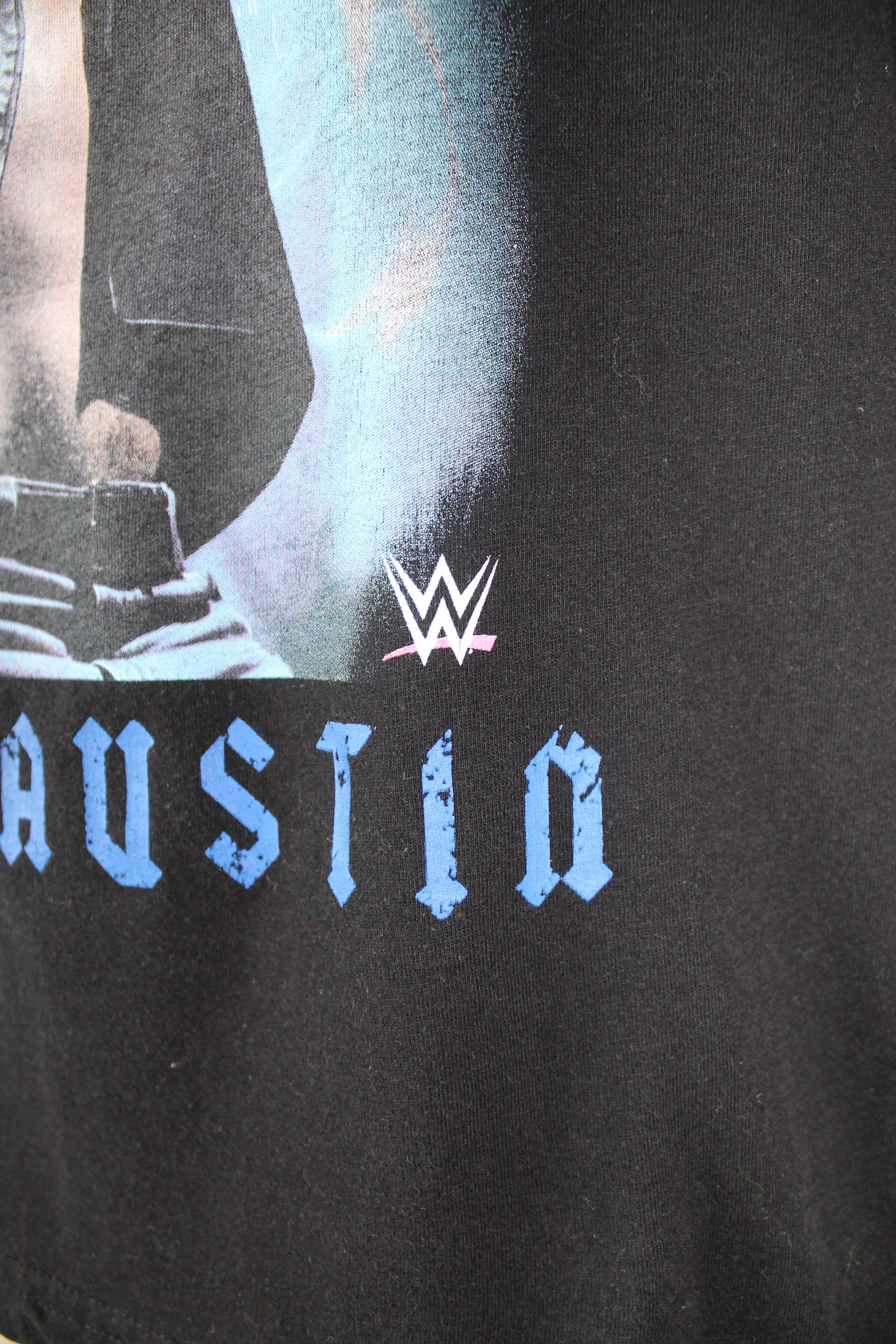 Vintage 2017 Stone Cold Steve Austin WWE WWF t Shirt Tee Size US XL / EU 56 / 4 - 3 Thumbnail