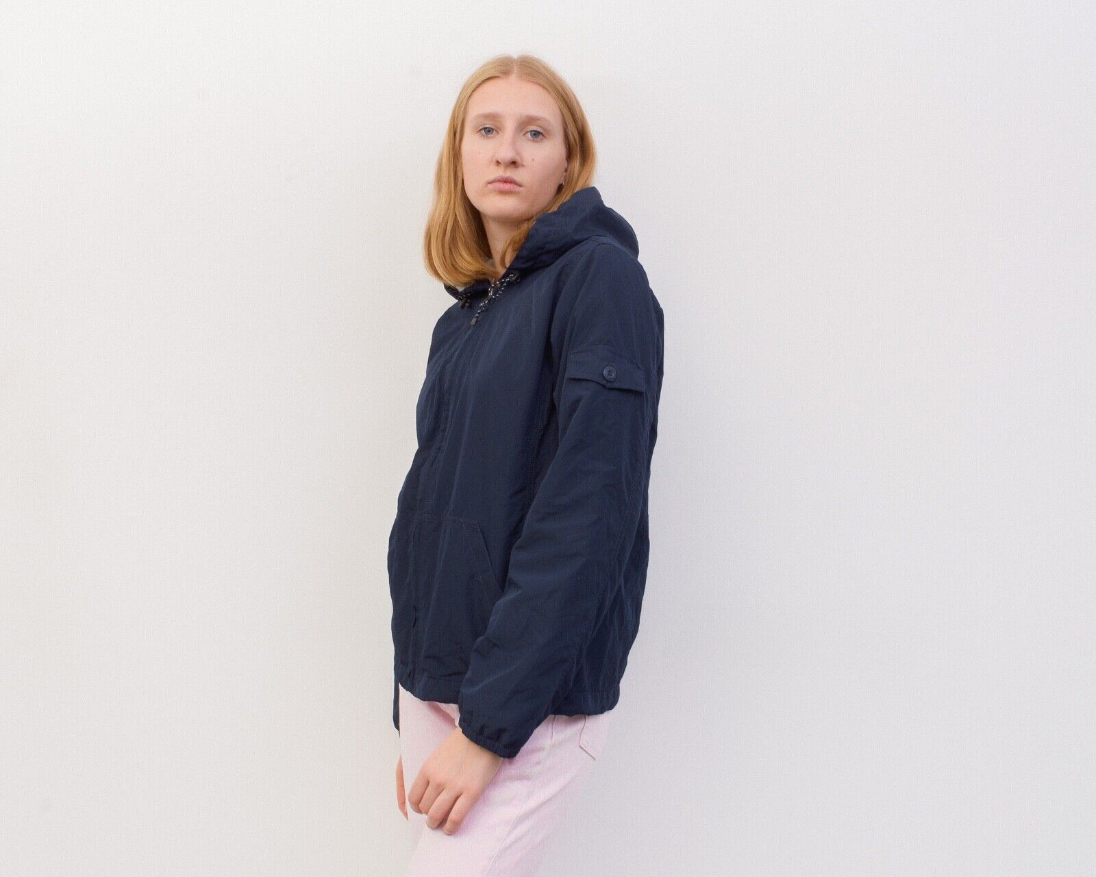Eddie Bauer × Vintage Women's Jacket Field Barn Bomber Outdoor Outfitter Hooded Size M / US 6-8 / IT 42-44 - 5 Thumbnail