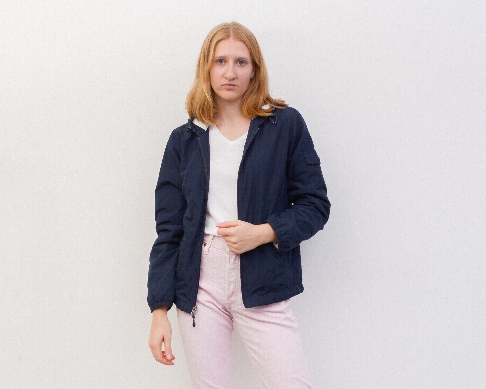 Eddie Bauer × Vintage Women's Jacket Field Barn Bomber Outdoor Outfitter Hooded Size M / US 6-8 / IT 42-44 - 1 Thumbnail