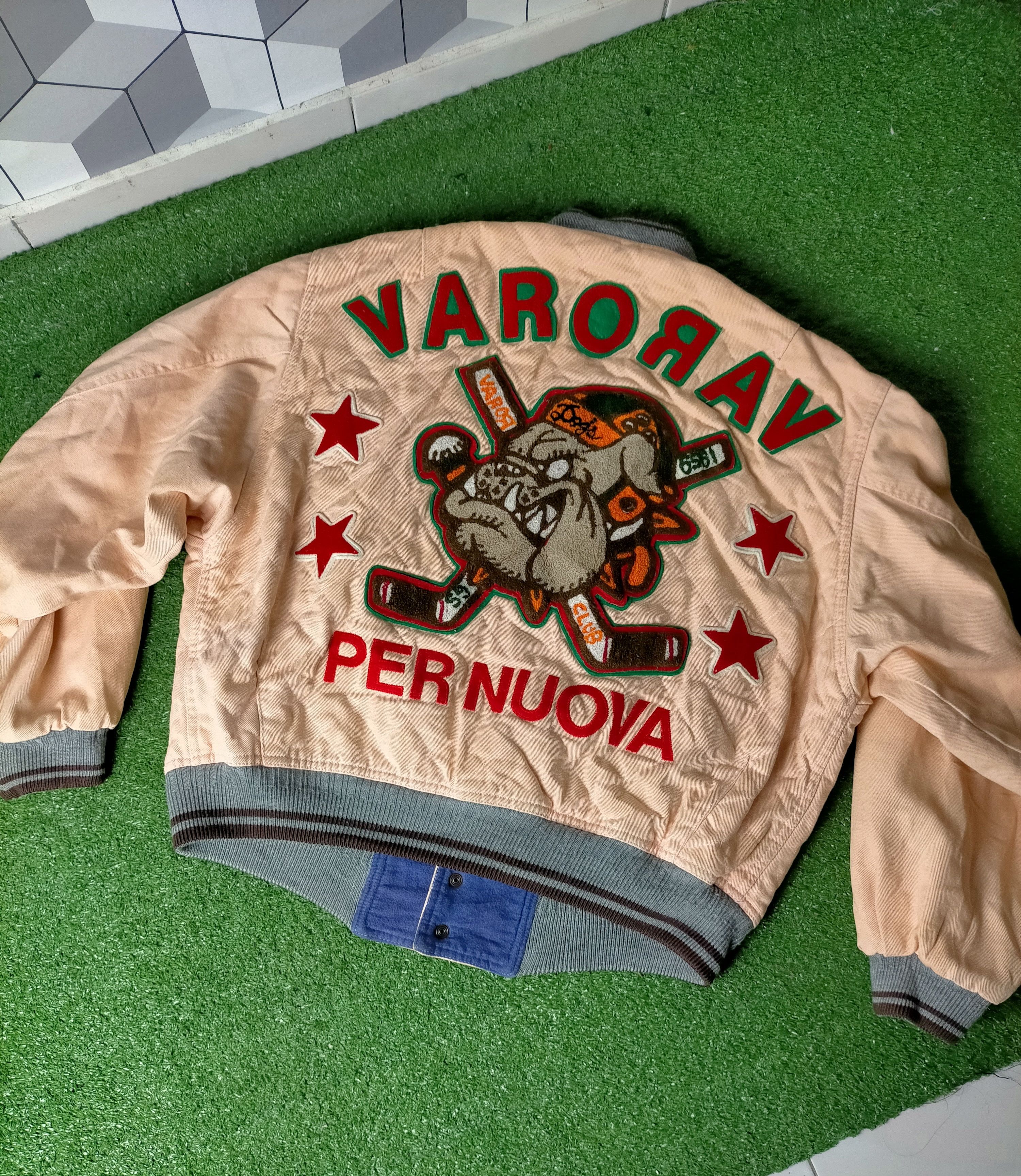 Other Vintage Varorav Per Nuova Baseball Jacket Size US L / EU 52-54 / 3 - 1 Thumbnail