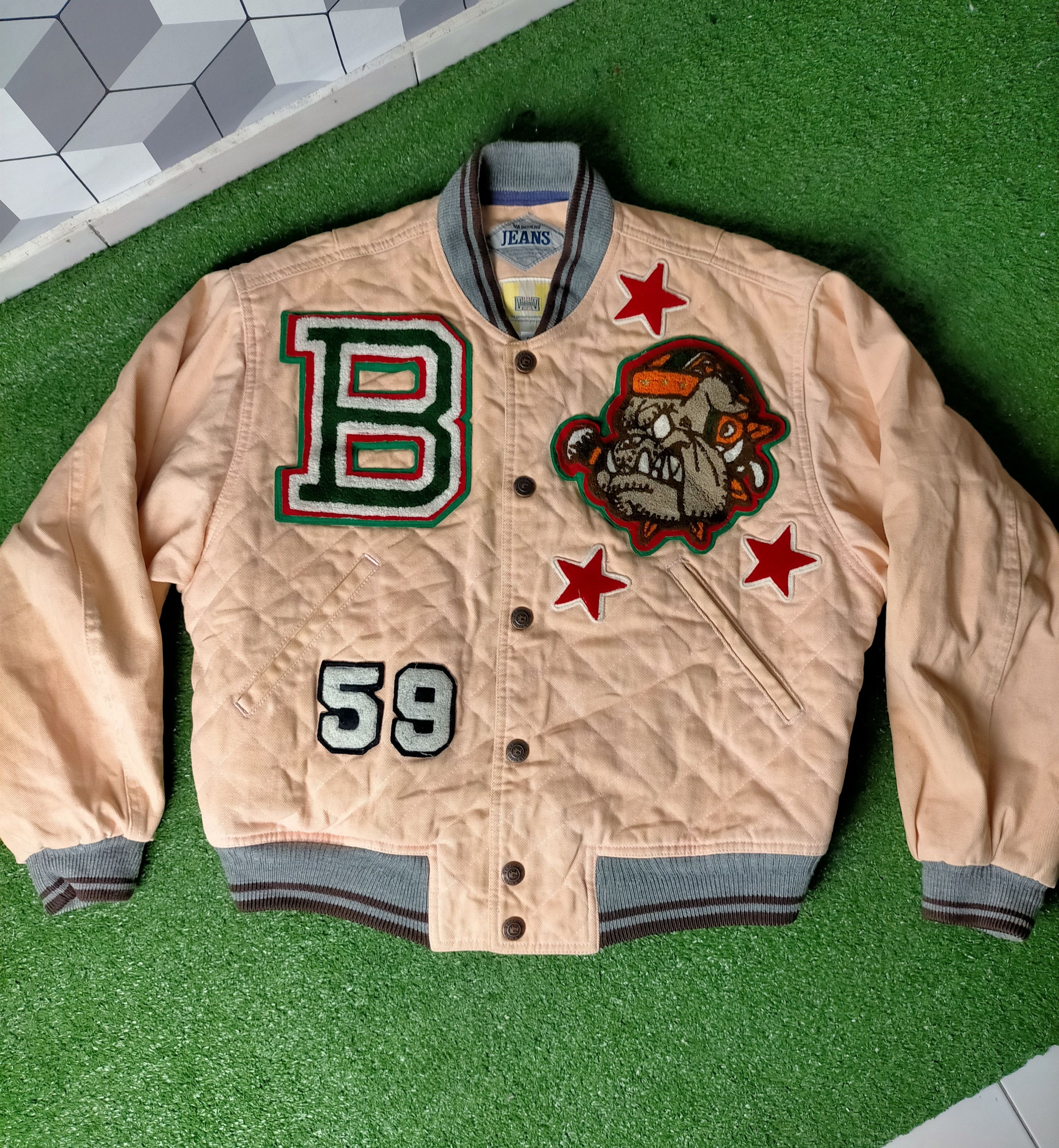 Other Vintage Varorav Per Nuova Baseball Jacket Size US L / EU 52-54 / 3 - 2 Thumbnail