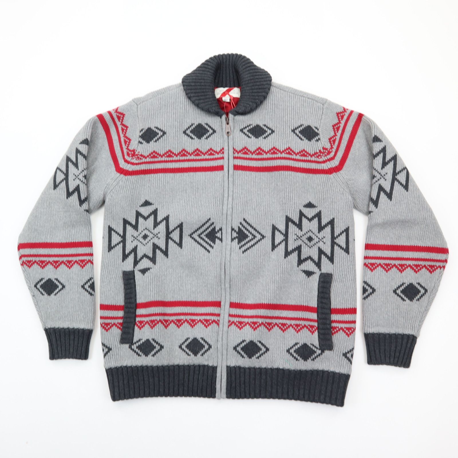 Best Made Quilt Lined Nordic Sweater Jacket - S - NWT
