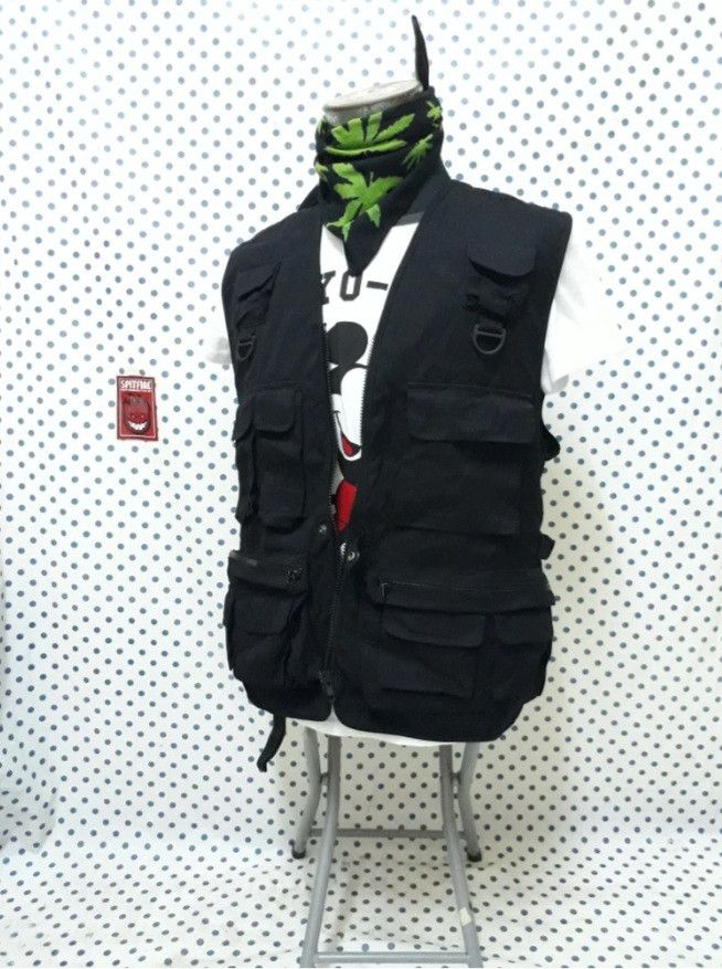 PPFM 💥FLYING TIGER Multipocket Japan Harajuku Vest Size US L / EU 52-54 / 3 - 5 Thumbnail