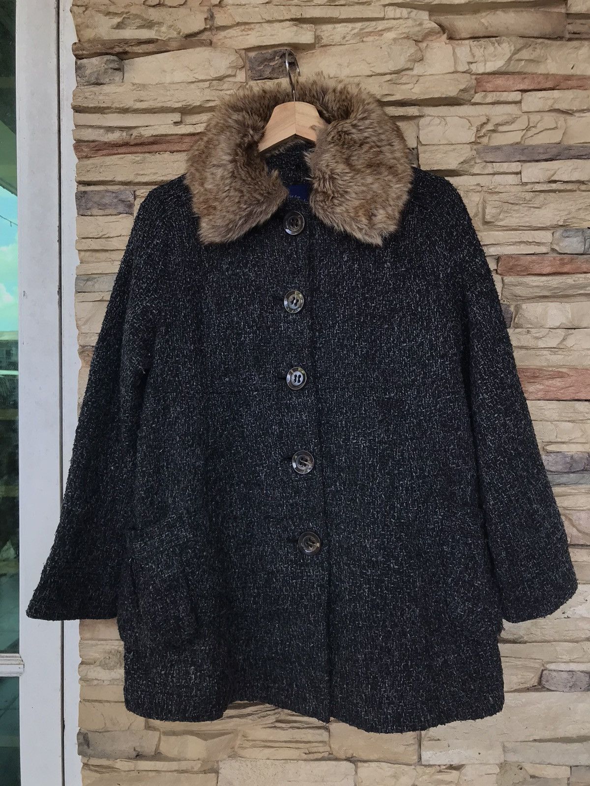 URBAN RESEARCH DOORS Urban Research Wool Jacket Size US S / EU 44-46 / 1 - 1 Thumbnail