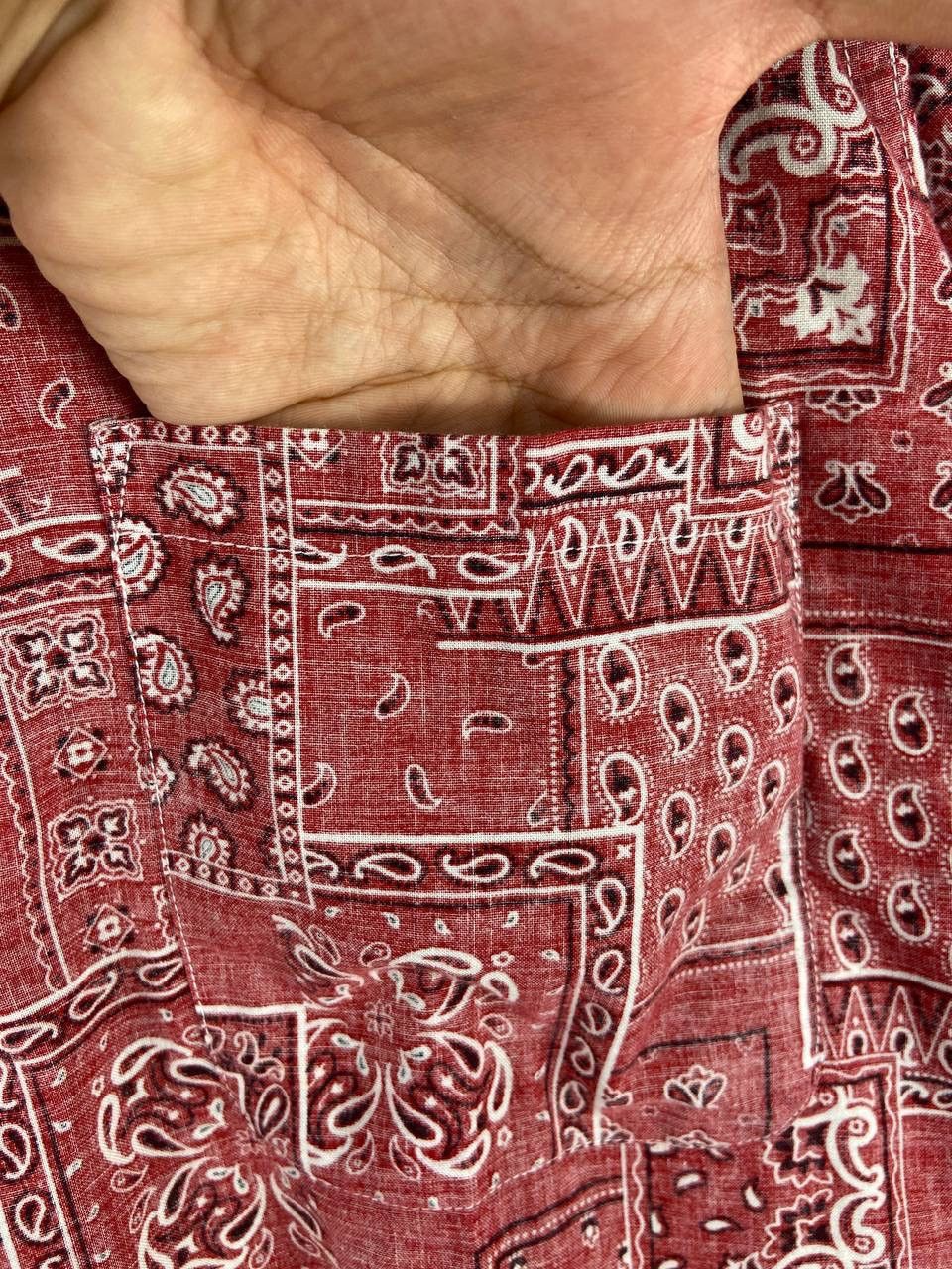 Japanese Brand Vintage Bright Light Paisley Bandana Shirt Kapital Style Size US L / EU 52-54 / 3 - 10 Thumbnail