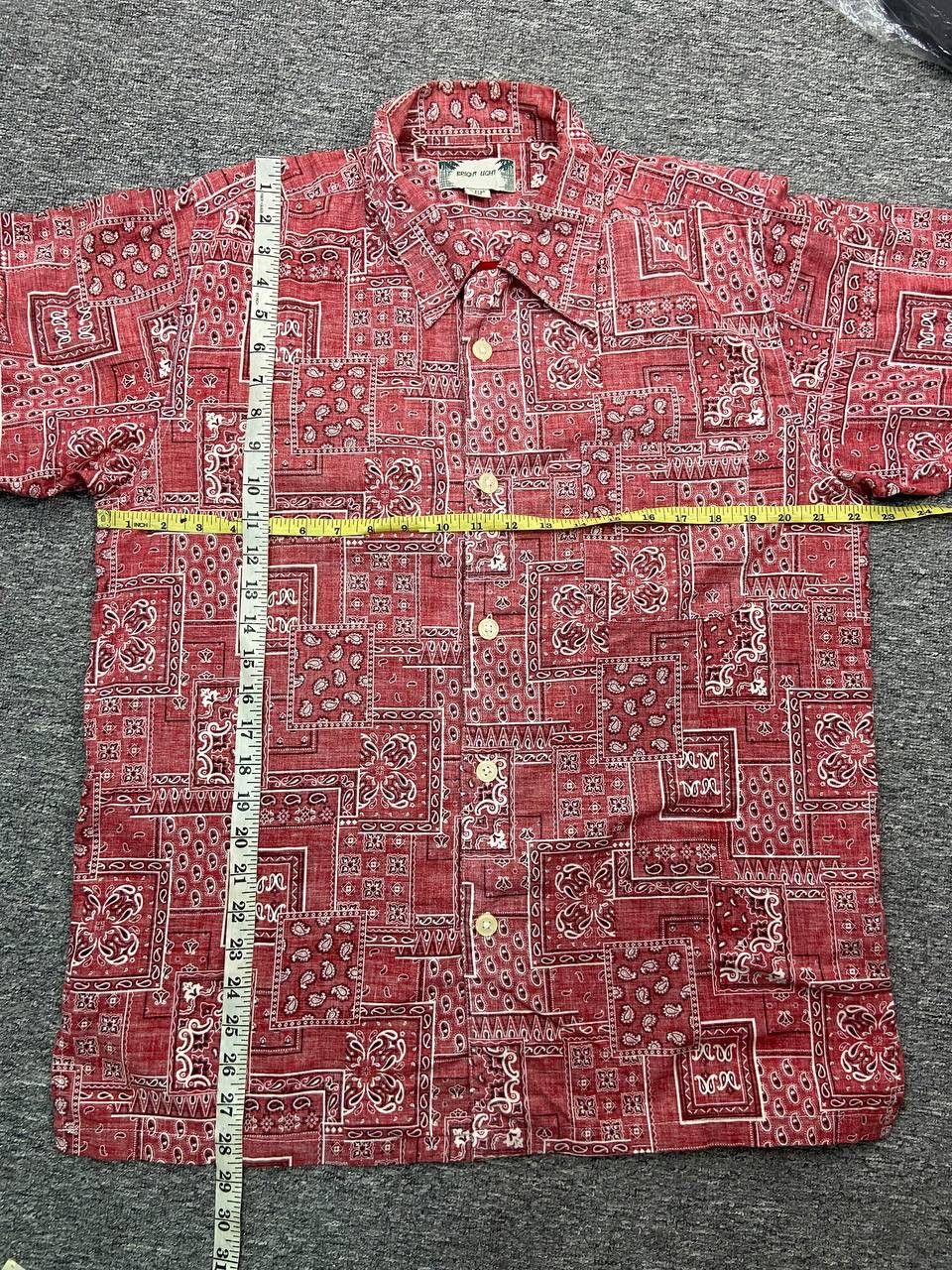 Japanese Brand Vintage Bright Light Paisley Bandana Shirt Kapital Style Size US L / EU 52-54 / 3 - 12 Thumbnail