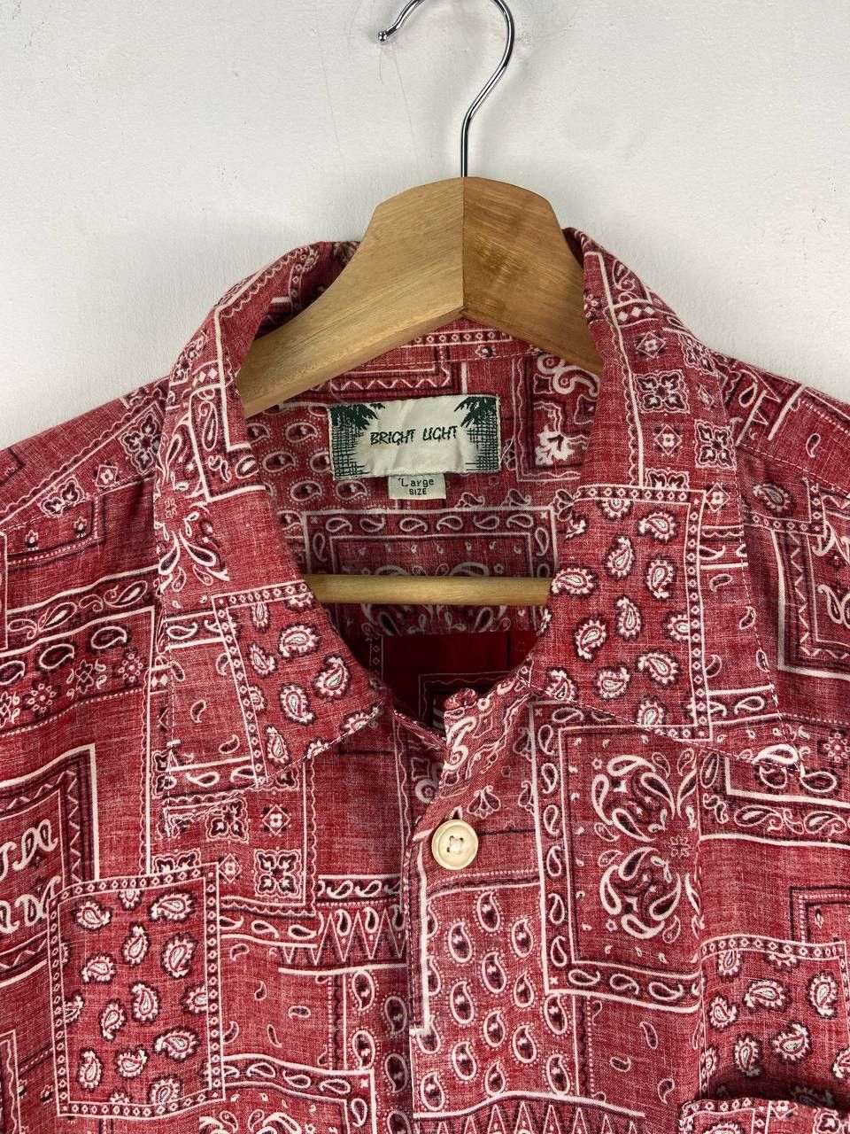 Japanese Brand Vintage Bright Light Paisley Bandana Shirt Kapital Style Size US L / EU 52-54 / 3 - 4 Thumbnail