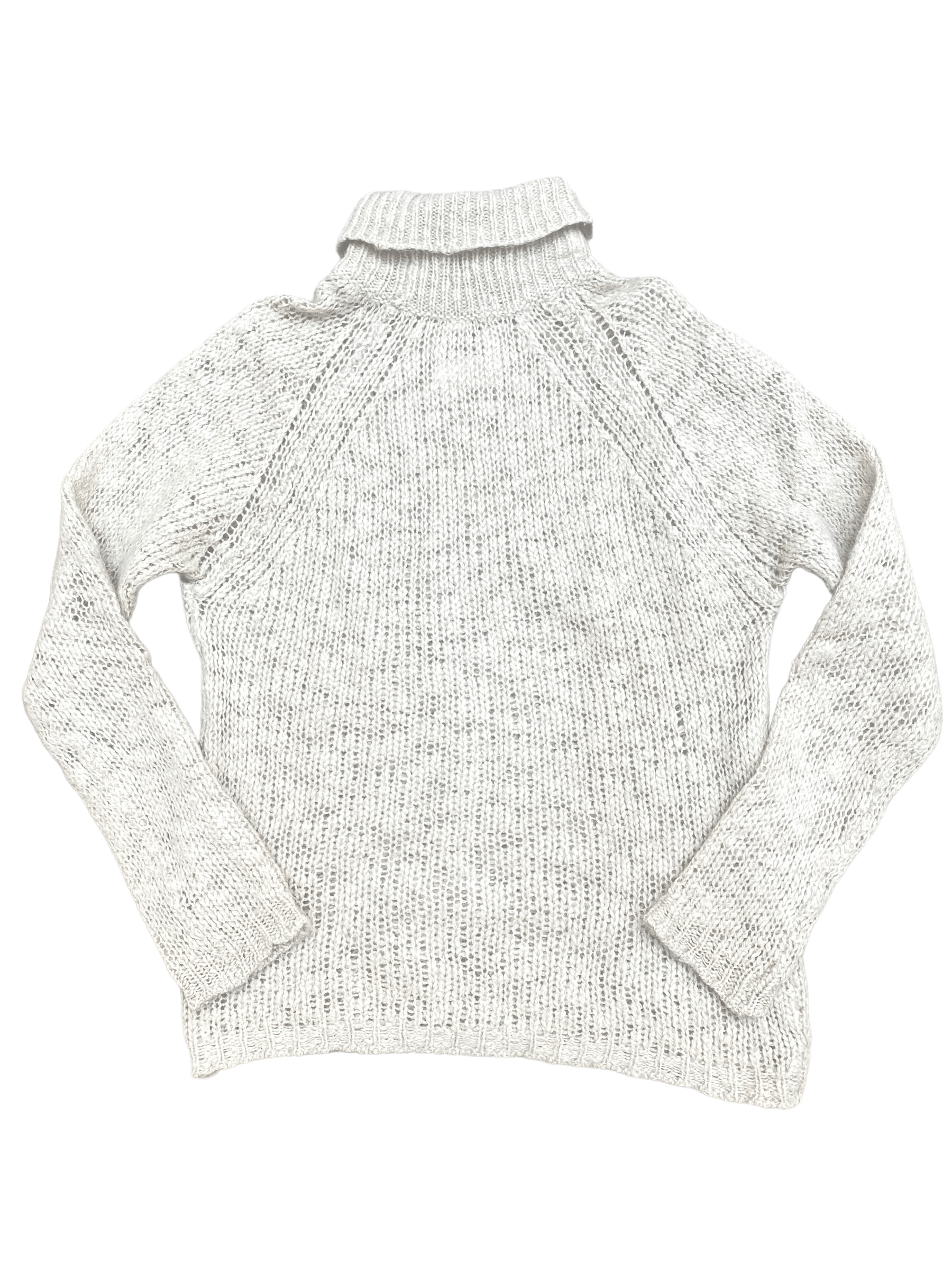 Maison Margiela FW 2005 Oversized Mohair / Wool Beige Rollneck Size US M / EU 48-50 / 2 - 4 Thumbnail