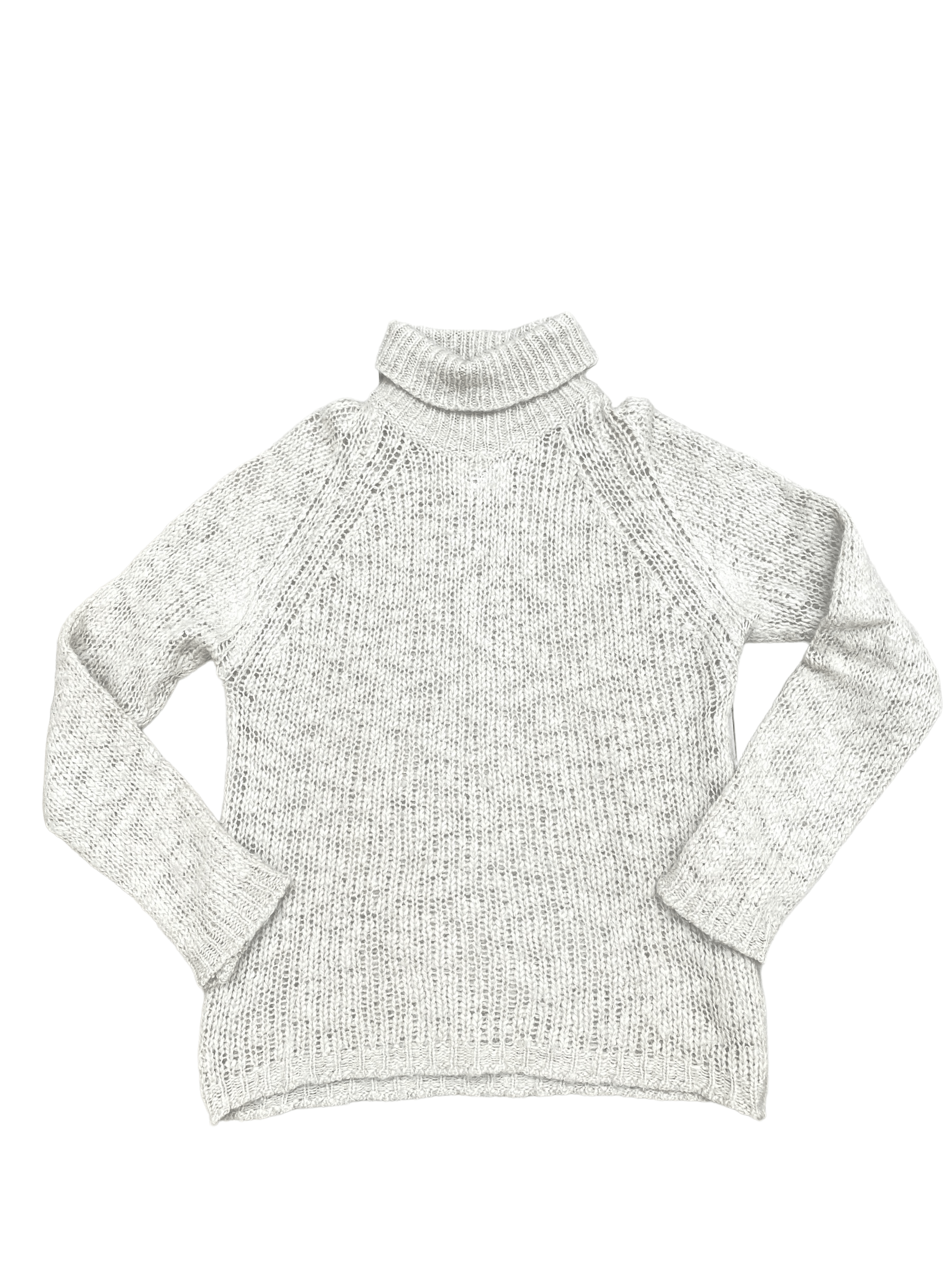 Maison Margiela FW 2005 Oversized Mohair / Wool Beige Rollneck Size US M / EU 48-50 / 2 - 1 Thumbnail