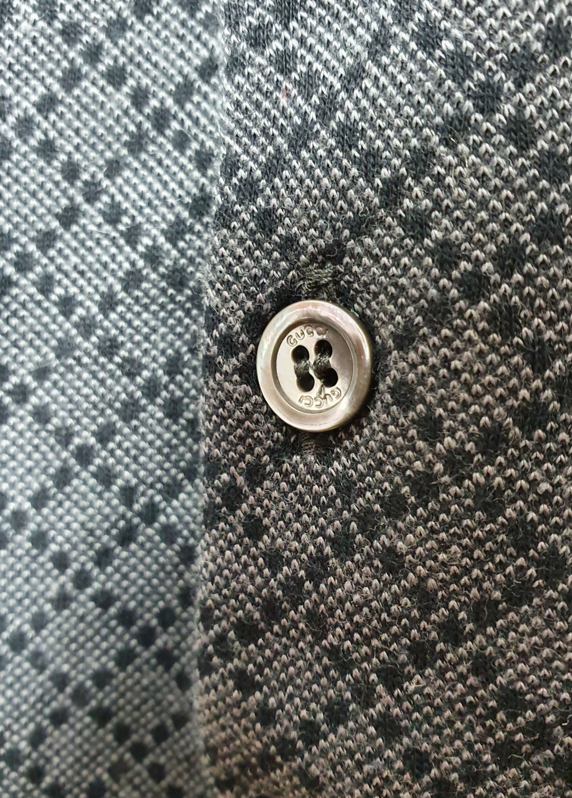 Gucci Gucci Diamond Monogram Polo T-shirt Size US M / EU 48-50 / 2 - 4 Thumbnail