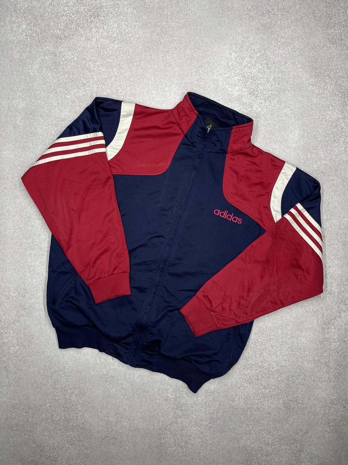Adidas Rare Adidas Vintage Track Jacket Y2K size m Size US M / EU 48-50 / 2 - 1 Thumbnail