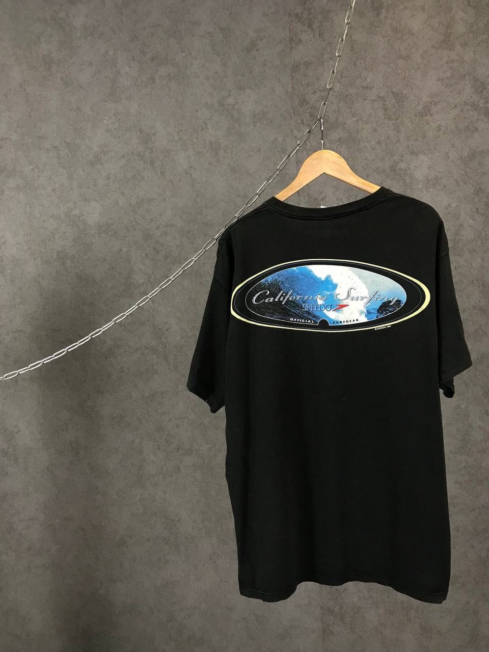 Speedo Speedo 1997 vintage streetwear overprinted tee Size US XL / EU 56 / 4 - 1 Thumbnail