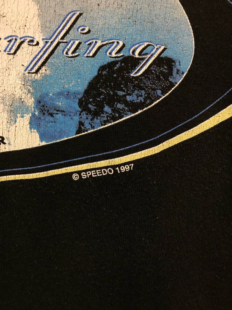 Speedo Speedo 1997 vintage streetwear overprinted tee Size US XL / EU 56 / 4 - 2 Thumbnail