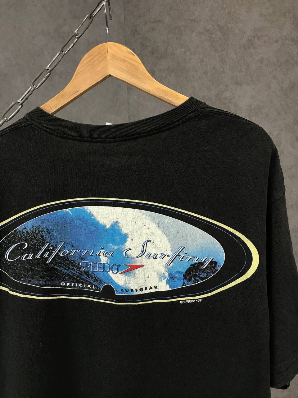Speedo Speedo 1997 vintage streetwear overprinted tee Size US XL / EU 56 / 4 - 6 Thumbnail