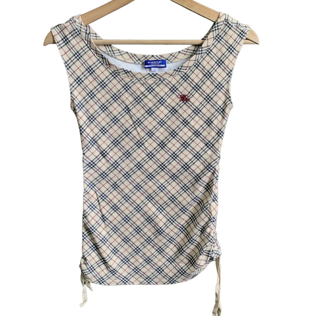 Burberry Burberry Tank Top Nova Check Ladies Size XXS / US 00 / IT 34 - 1 Thumbnail