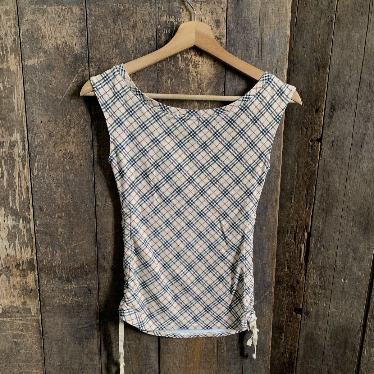 Burberry Burberry Tank Top Nova Check Ladies Size XXS / US 00 / IT 34 - 4 Thumbnail