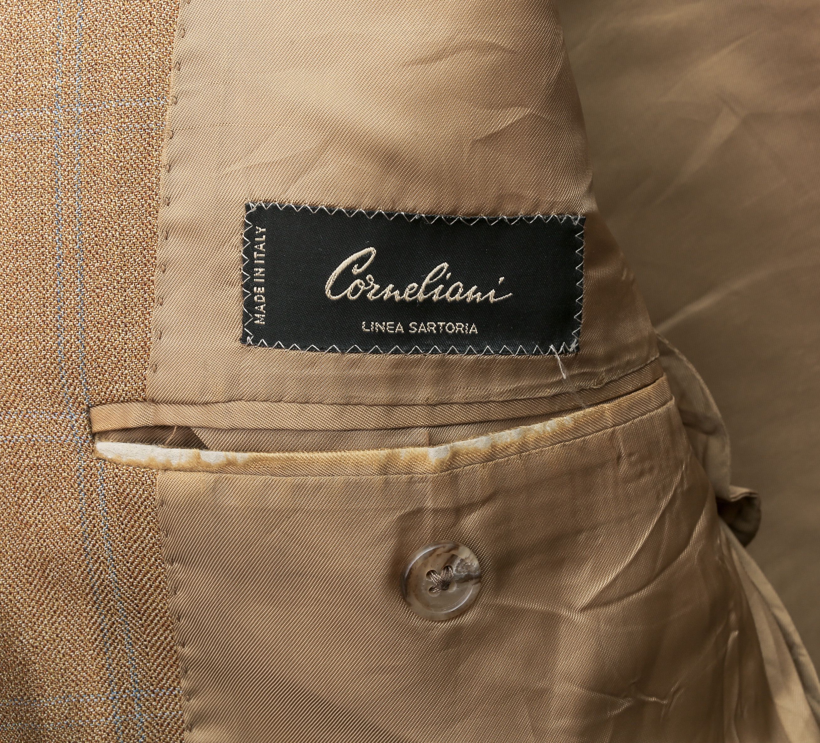 Corneliani CORNELIANI Super 100s Extrafine Merino Wool Blazer Jacket Size 40R - 7 Thumbnail