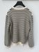 Celine Classic Striped V-Neck Sweater Size US XL / EU 56 / 4 - 2 Thumbnail
