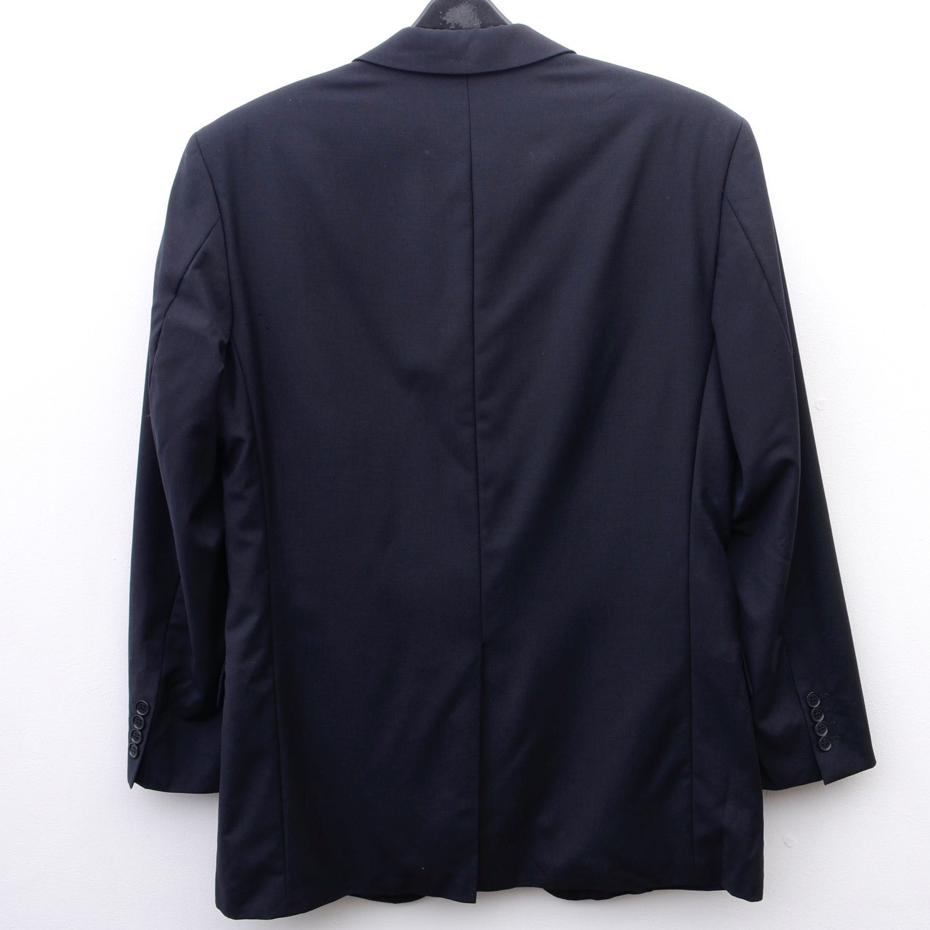 Strellson Strellson Wool Blazer Black Coat Jacket Suit Sport Top Size 38R - 4 Thumbnail