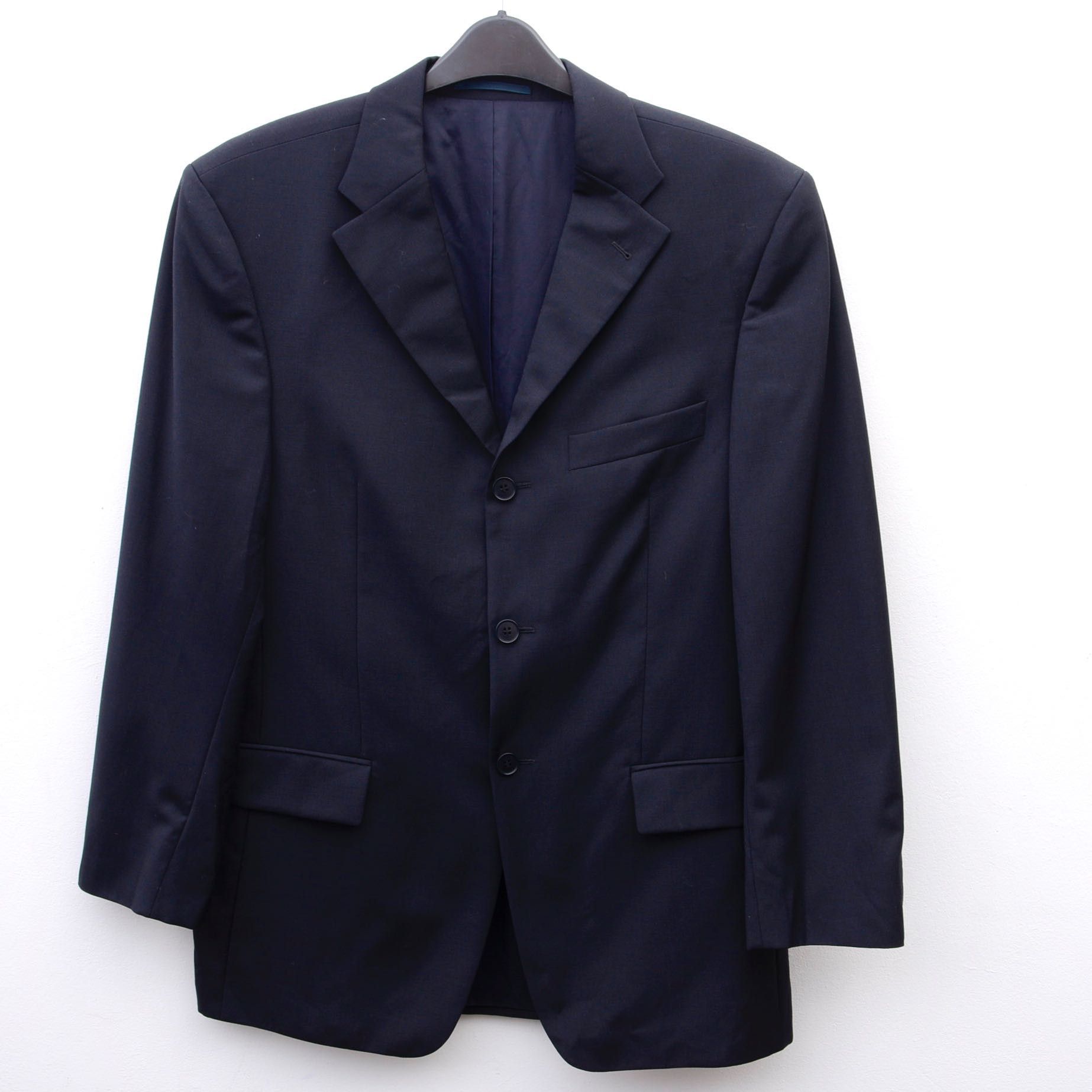 Strellson Strellson Wool Blazer Black Coat Jacket Suit Sport Top Size 38R - 1 Thumbnail