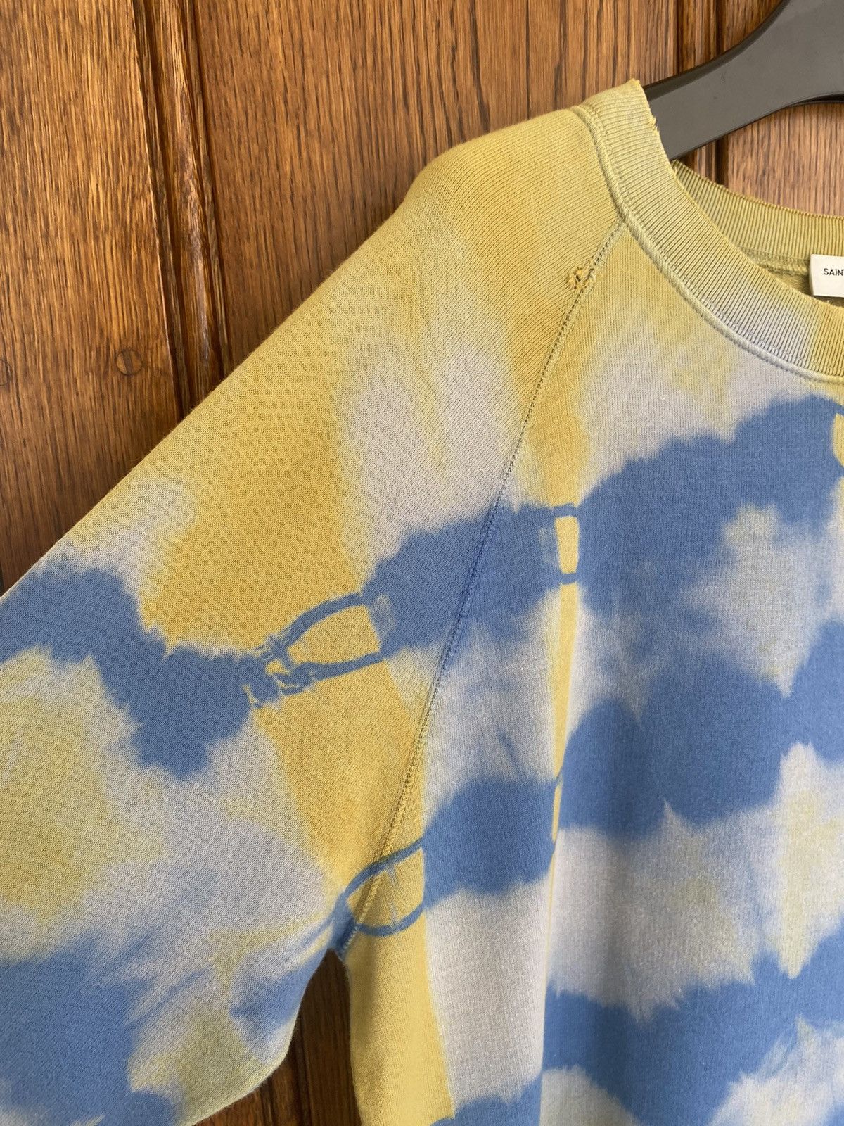 Saint Laurent Paris SS16 Saint Laurent surf sound distressed sweater Hedi grail Size US M / EU 48-50 / 2 - 11 Thumbnail