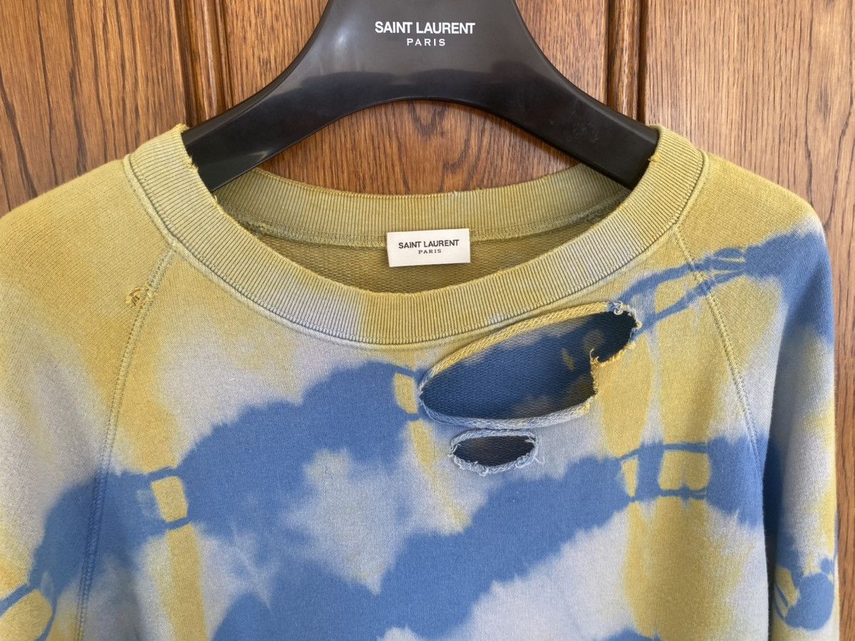 Saint Laurent Paris SS16 Saint Laurent surf sound distressed sweater Hedi grail Size US M / EU 48-50 / 2 - 13 Thumbnail
