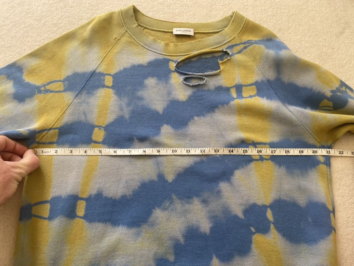 Saint Laurent Paris SS16 Saint Laurent surf sound distressed sweater Hedi grail Size US M / EU 48-50 / 2 - 8 Thumbnail