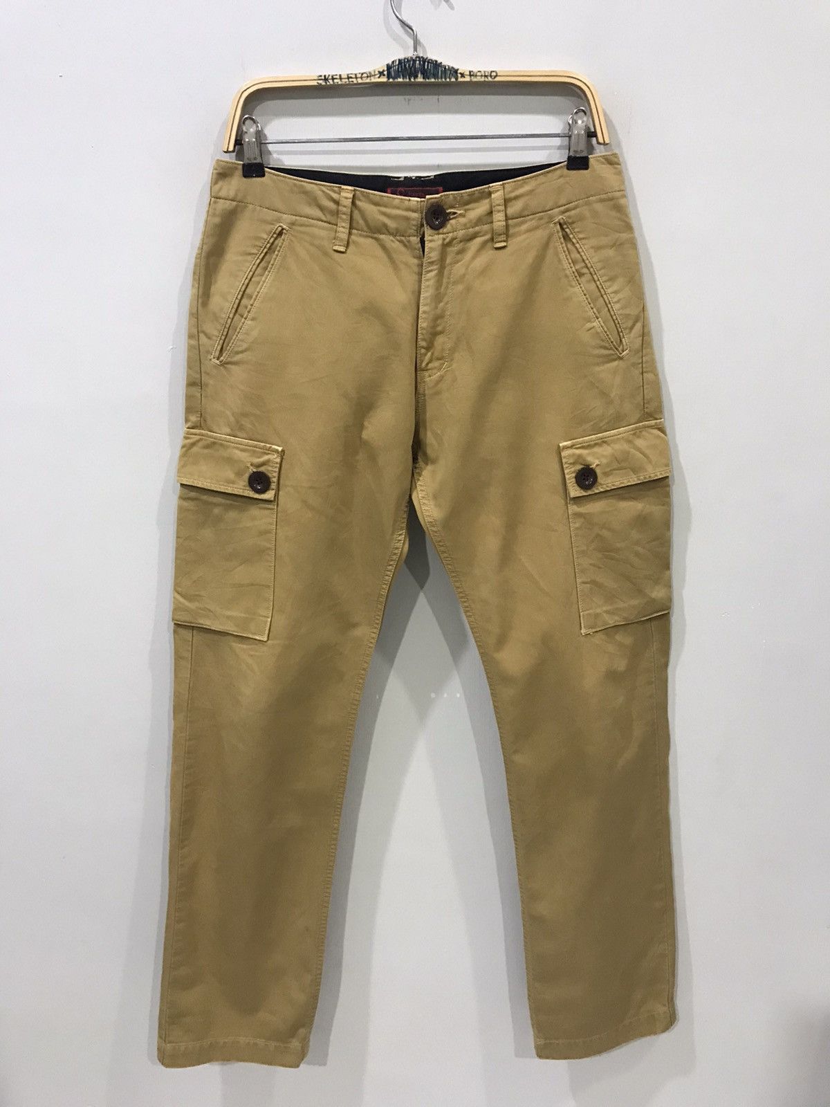 image of John Bull x Military Vintage Johnbull Japan Military Design Cargo Pant in Army Khaki (Size 30)