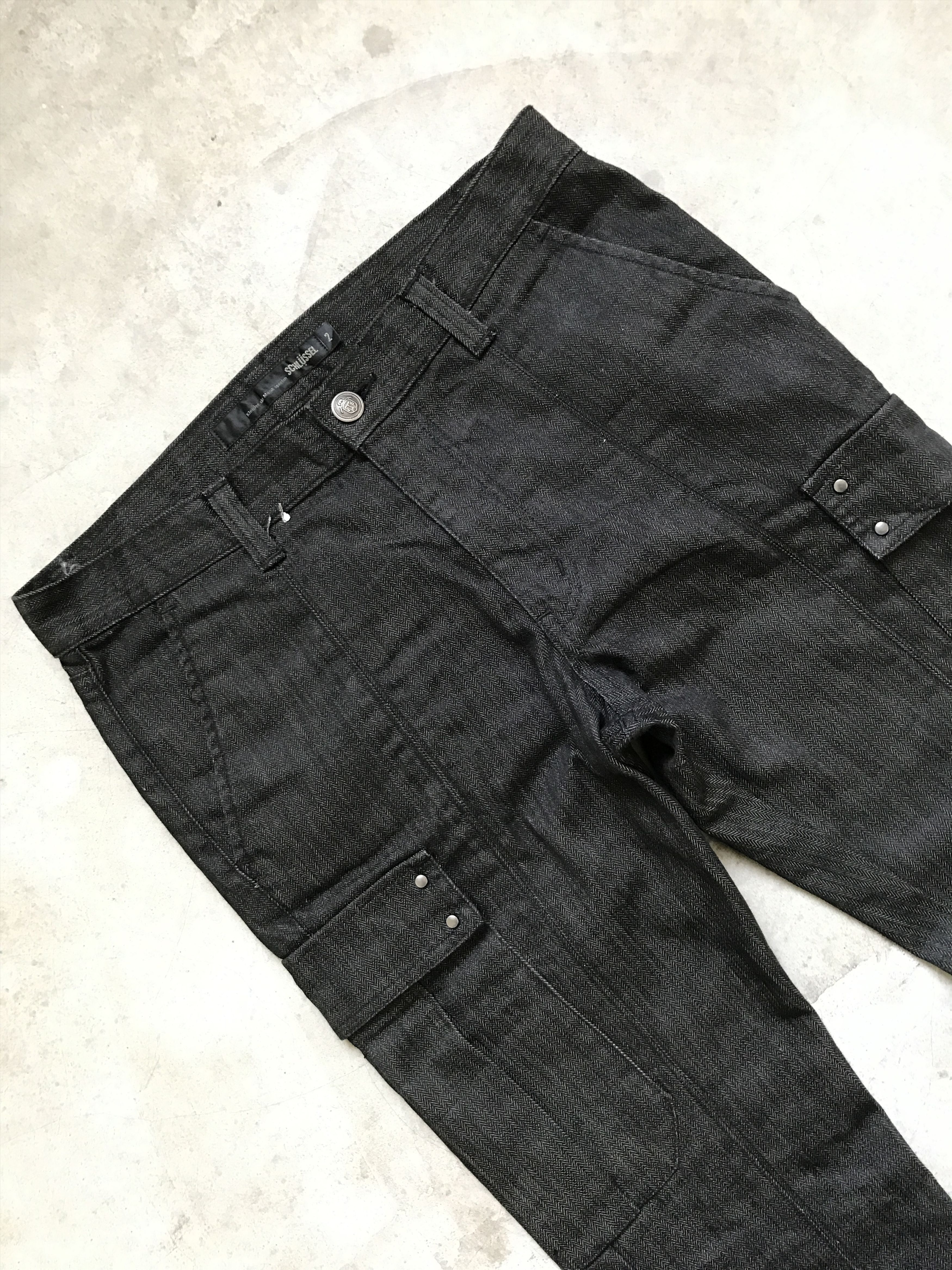 Japanese Brand CP79 SCHLUSSEL Japan HBT Cargo Pant Size US 32 / EU 48 - 2 Thumbnail