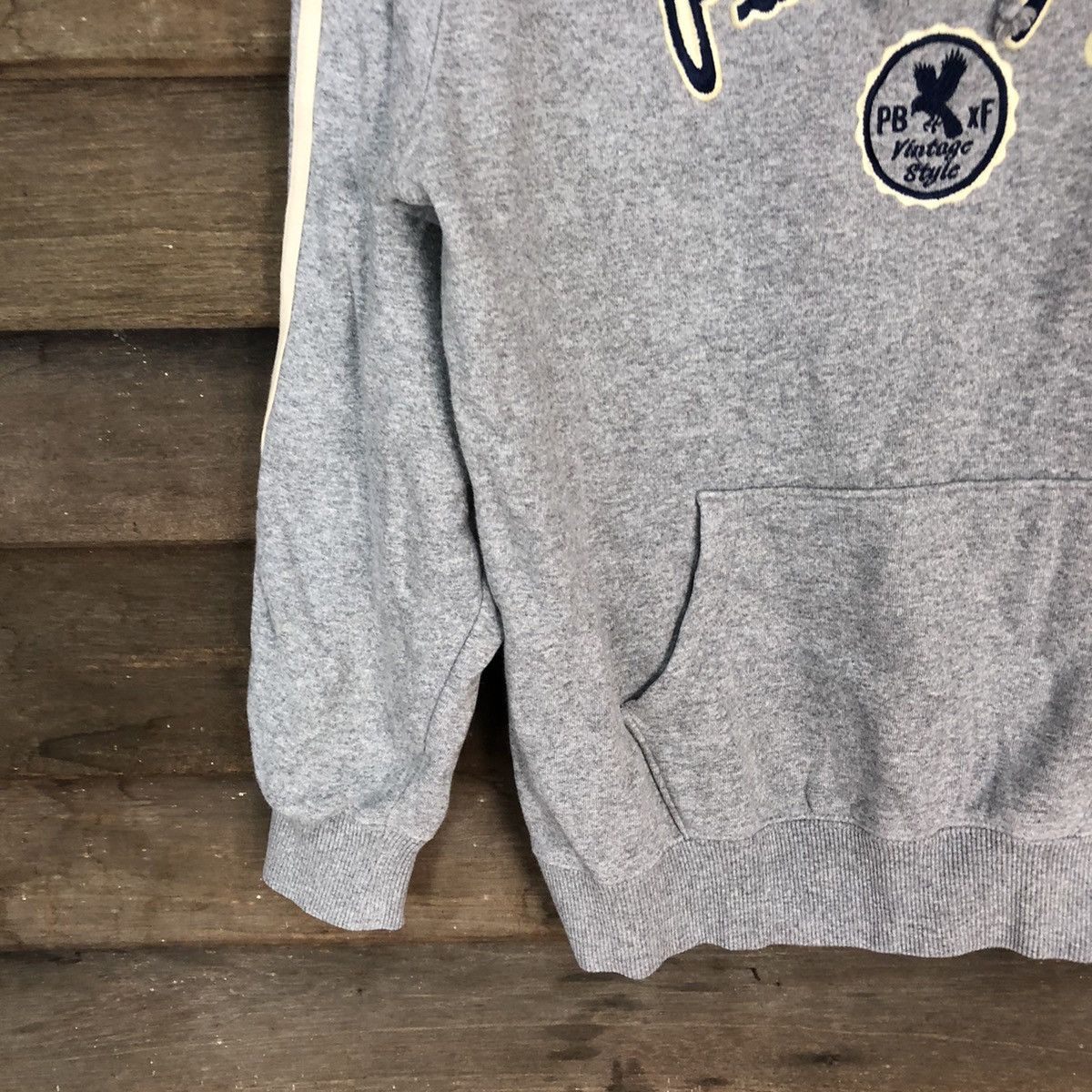 Japanese Brand Poshboy XF sweatshirt Grey Hoodie #4777 Size US S / EU 44-46 / 1 - 4 Thumbnail