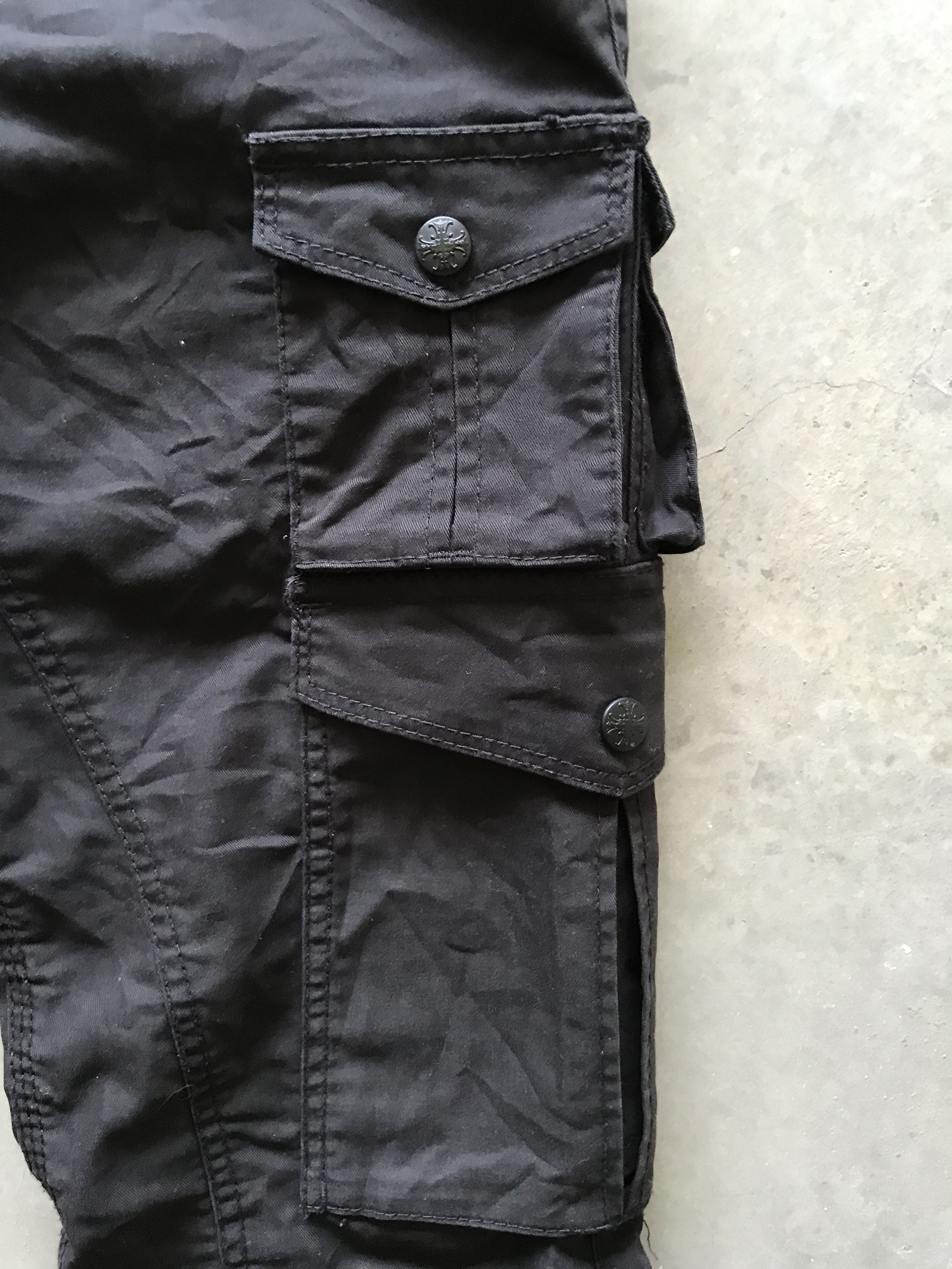Japanese Brand CP71 NCFM Japan Multipockets Parachute Cargo Pant Size US 30 / EU 46 - 4 Thumbnail