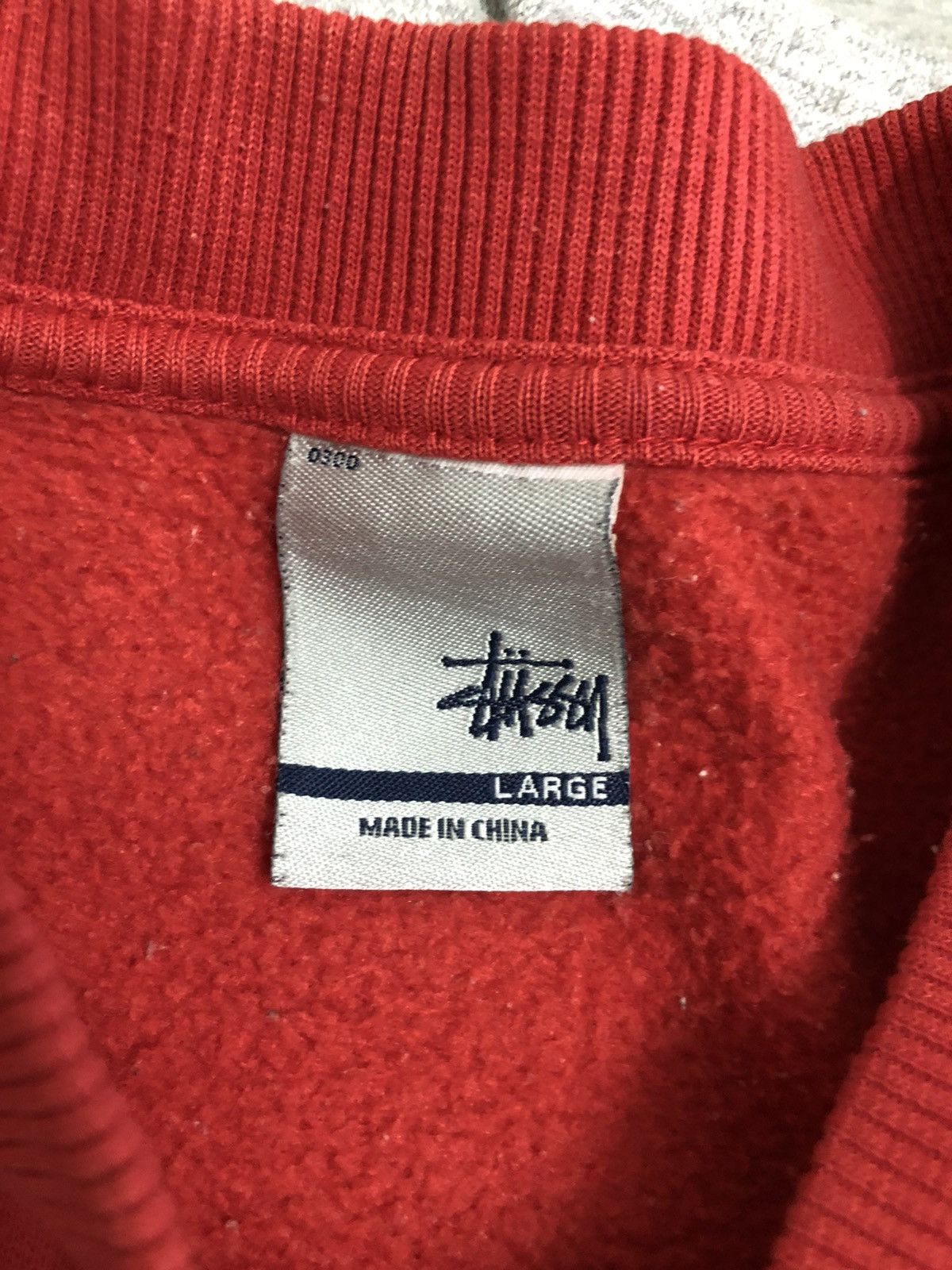 Stussy Vintage 90s stussy big logo crewneck sweatshirt pullover Size US L / EU 52-54 / 3 - 4 Thumbnail