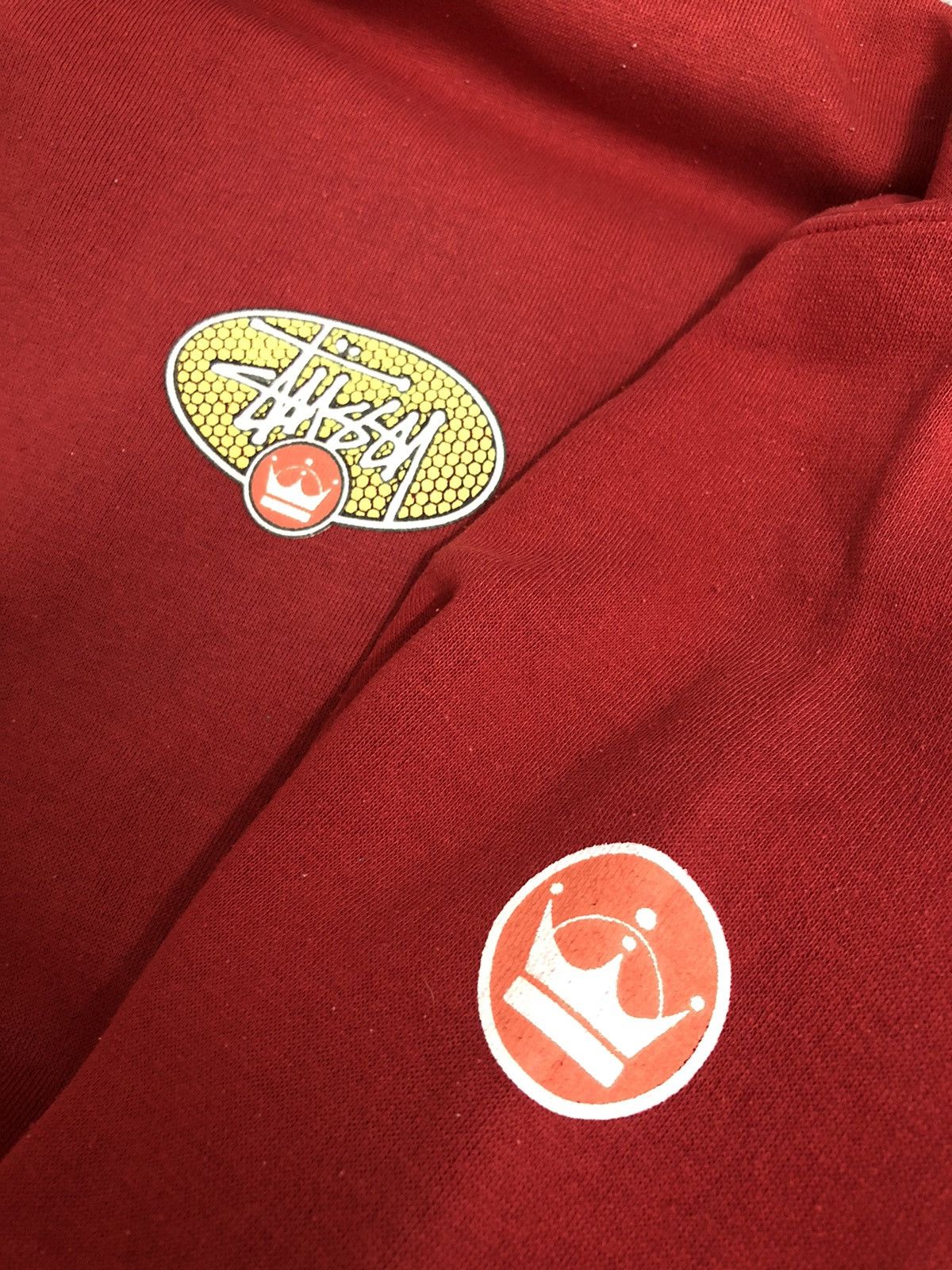 Stussy Vintage 90s stussy big logo crewneck sweatshirt pullover Size US L / EU 52-54 / 3 - 3 Thumbnail