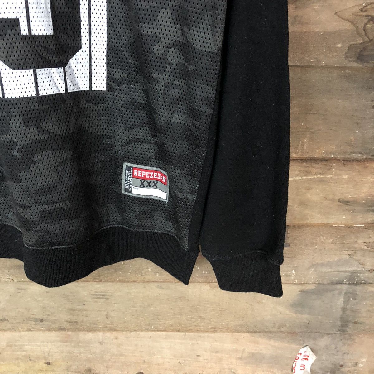 Japanese Brand × Vintage Repezen Black star sweater Sweatshirt #4740 Size US M / EU 48-50 / 2 - 5 Thumbnail