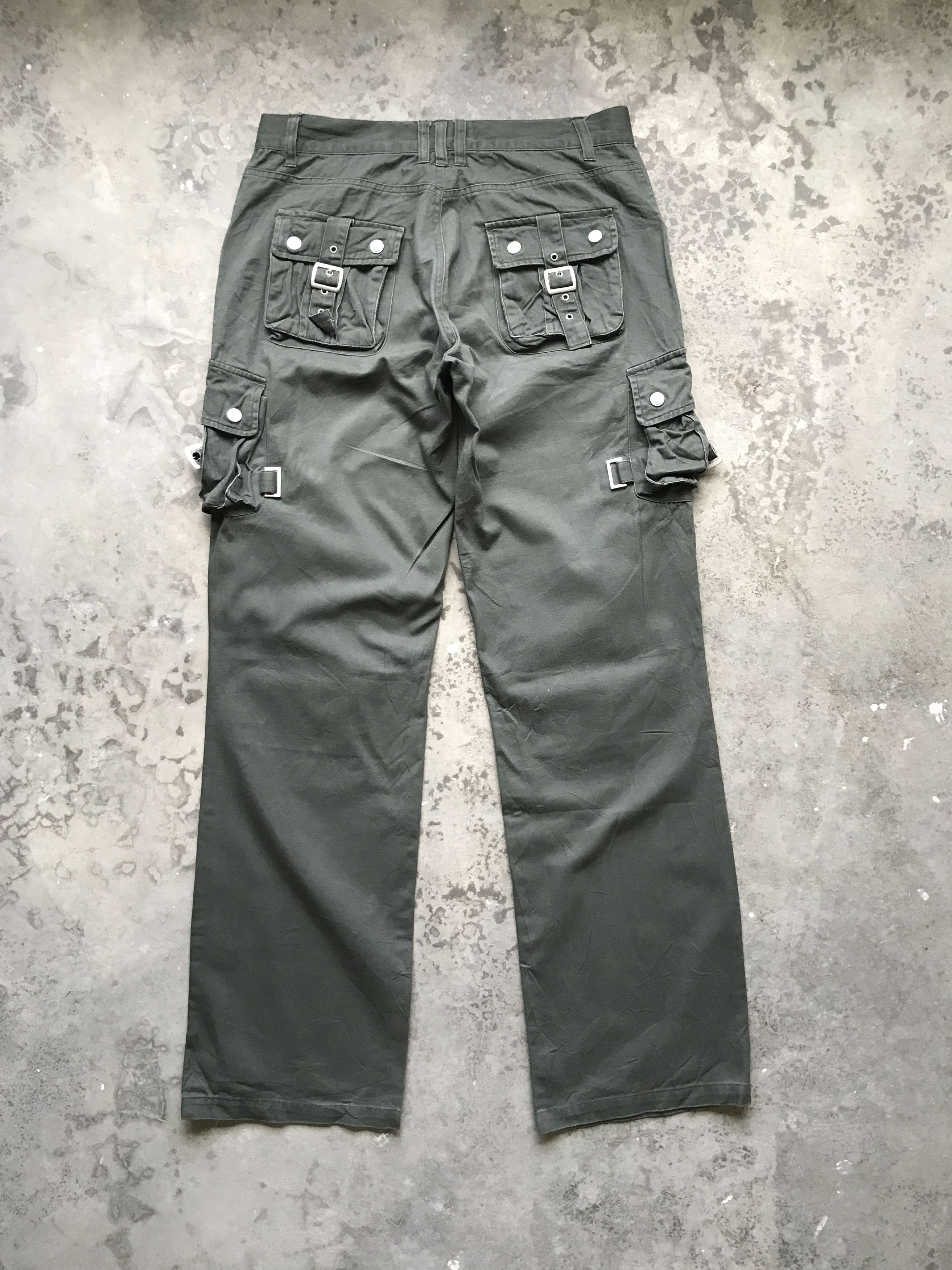 Japanese Brand CP63 Bike+Star Japan Double Knee Biker Cargo Pant Size US 30 / EU 46 - 10 Thumbnail
