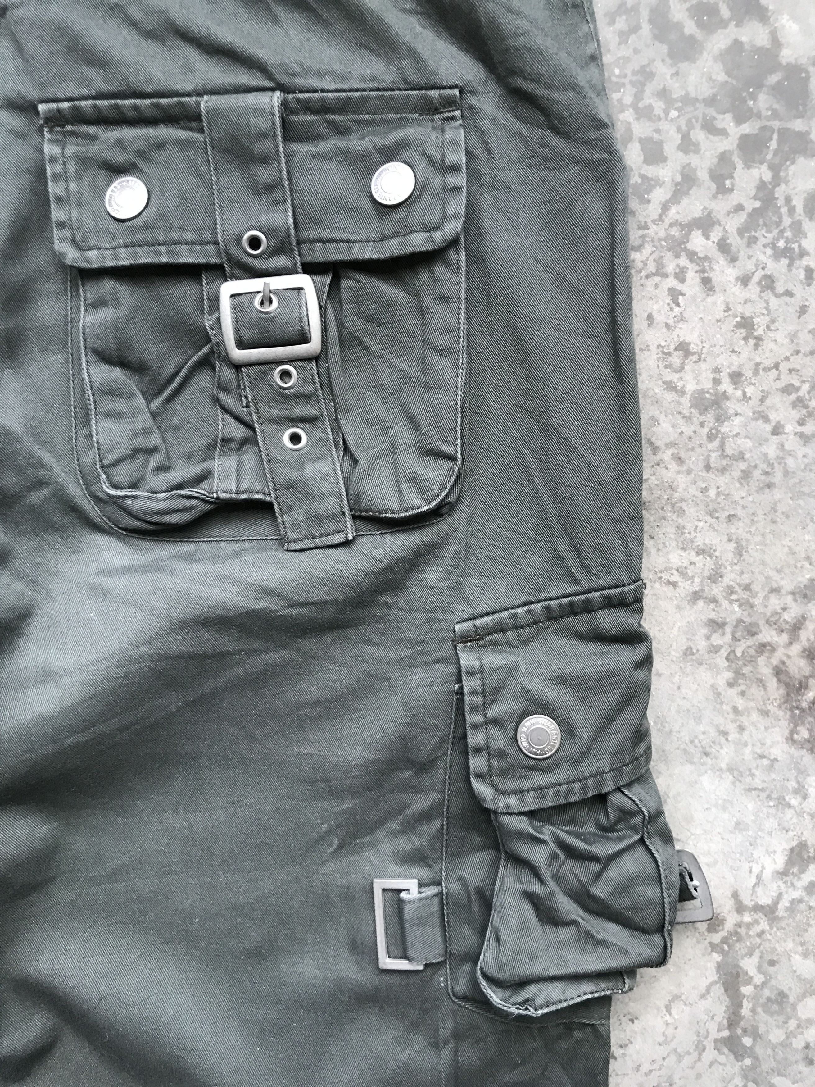 Japanese Brand CP63 Bike+Star Japan Double Knee Biker Cargo Pant Size US 30 / EU 46 - 13 Thumbnail