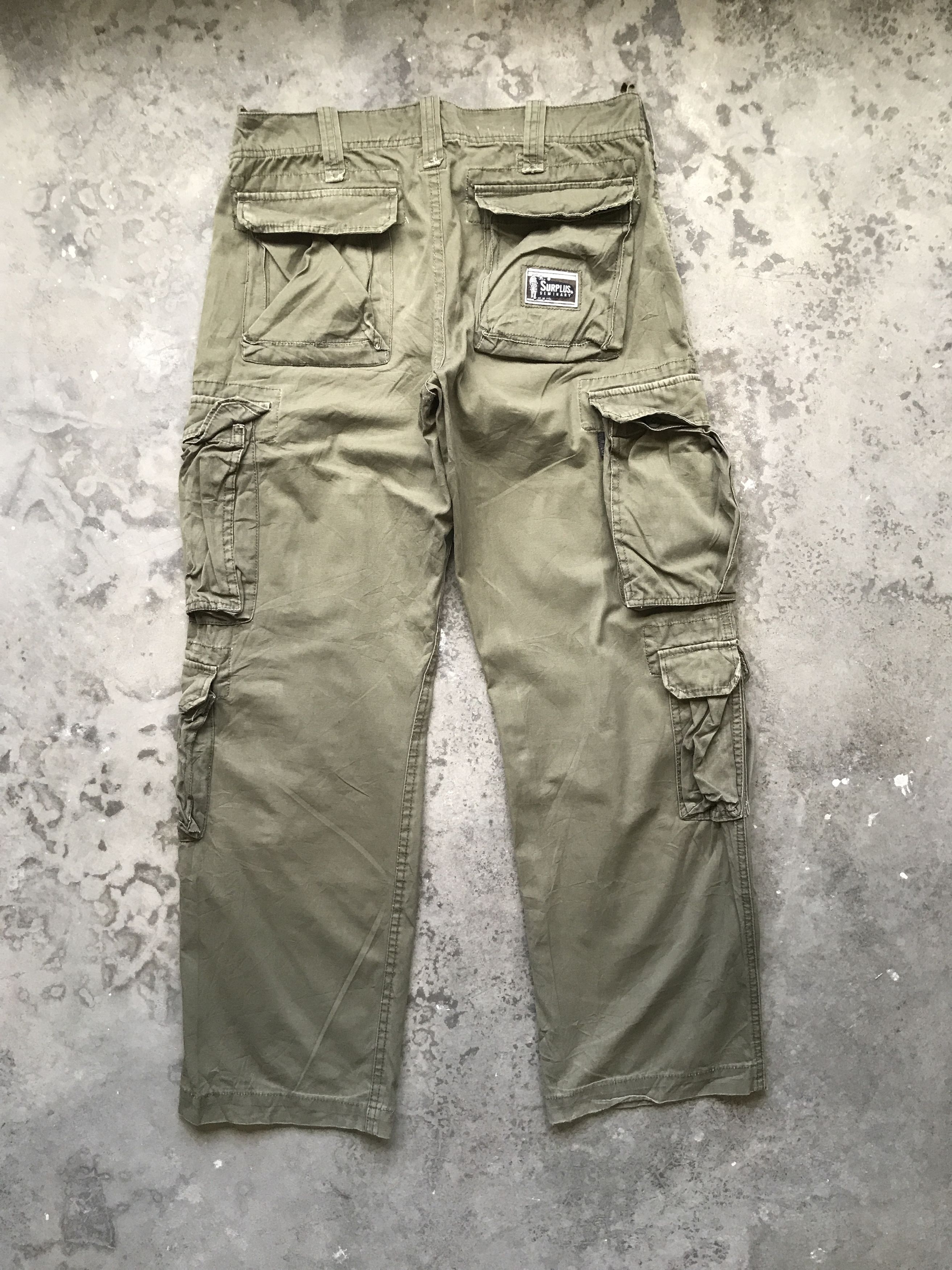 Japanese Brand CP62 surplus Japan Military Parachute Cargo Pant Size US 31 - 8 Thumbnail