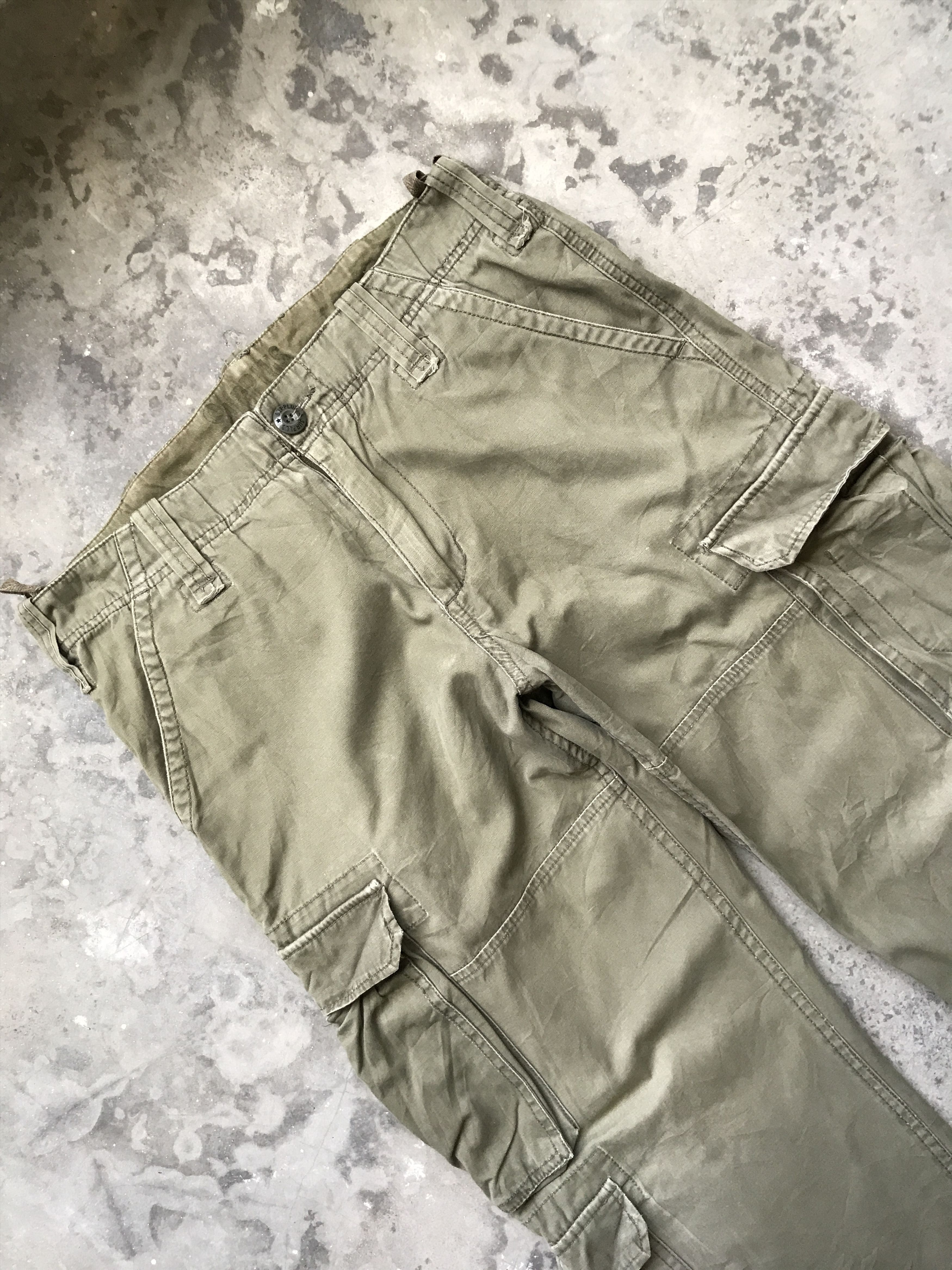 Japanese Brand CP62 surplus Japan Military Parachute Cargo Pant Size US 31 - 2 Thumbnail