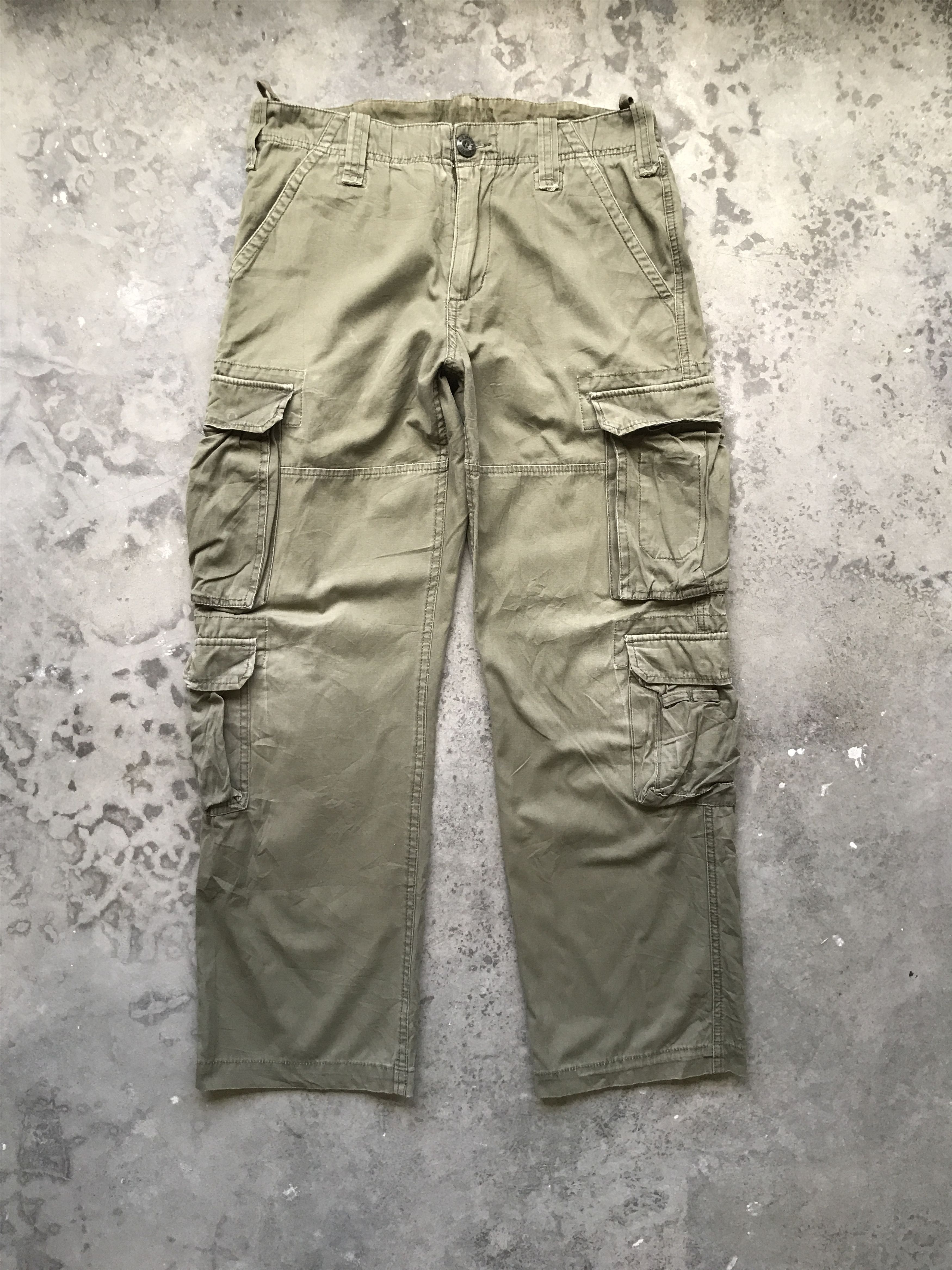 Japanese Brand CP62 surplus Japan Military Parachute Cargo Pant Size US 31 - 1 Thumbnail