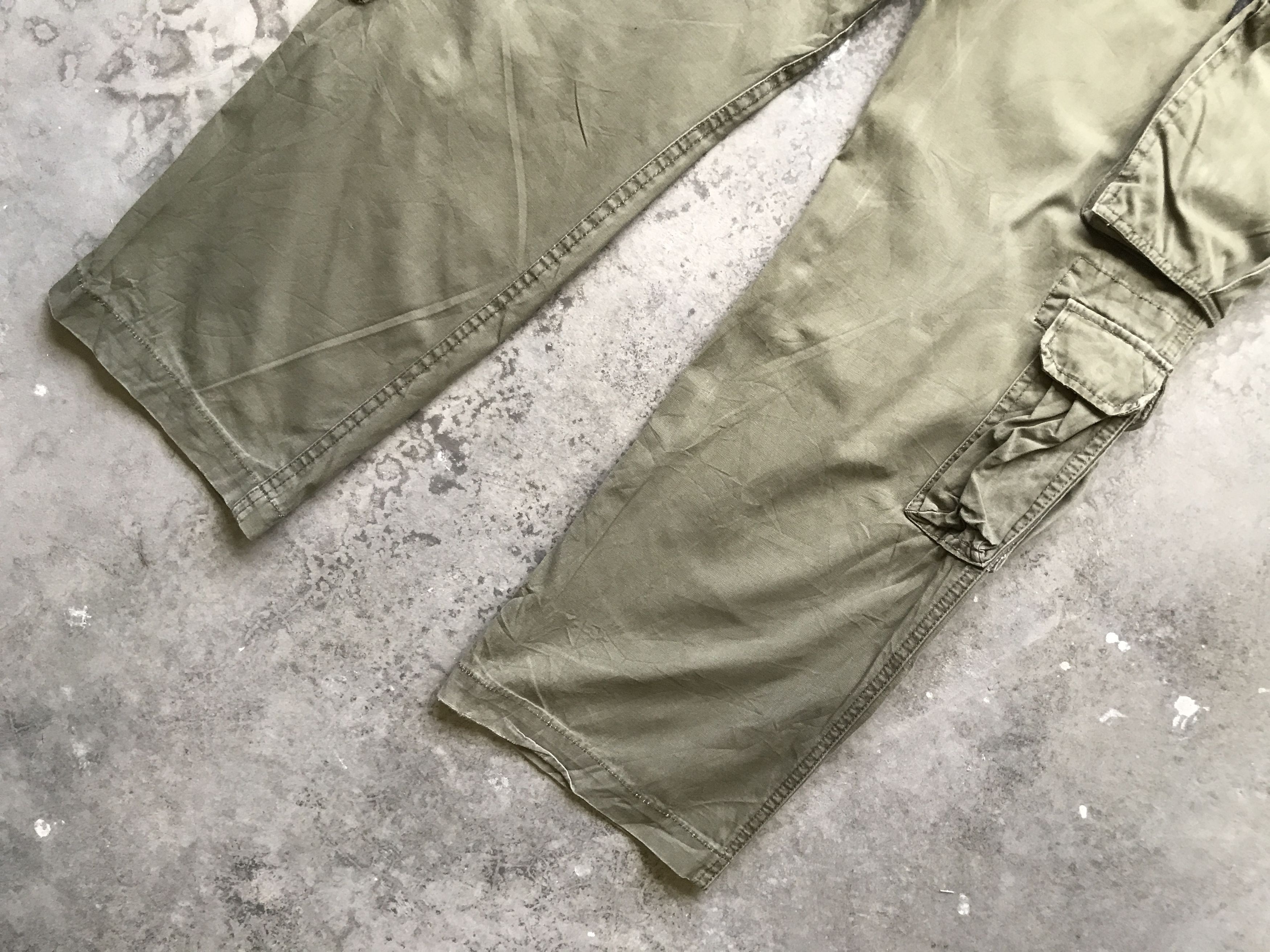 Japanese Brand CP62 surplus Japan Military Parachute Cargo Pant Size US 31 - 10 Thumbnail