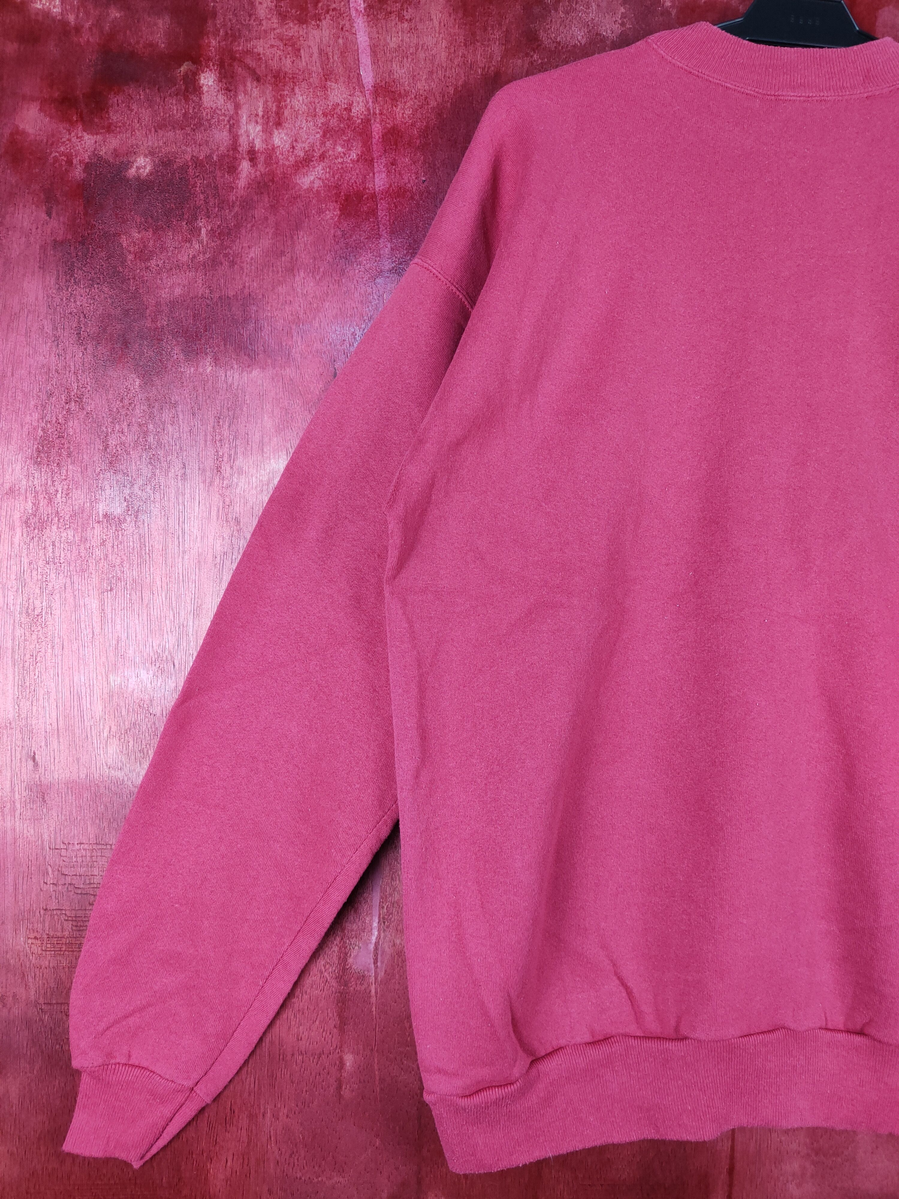 Hanes Hanes Mantua New Jersey vintage Pink Sweatshirt #4821 Size US XL / EU 56 / 4 - 6 Thumbnail
