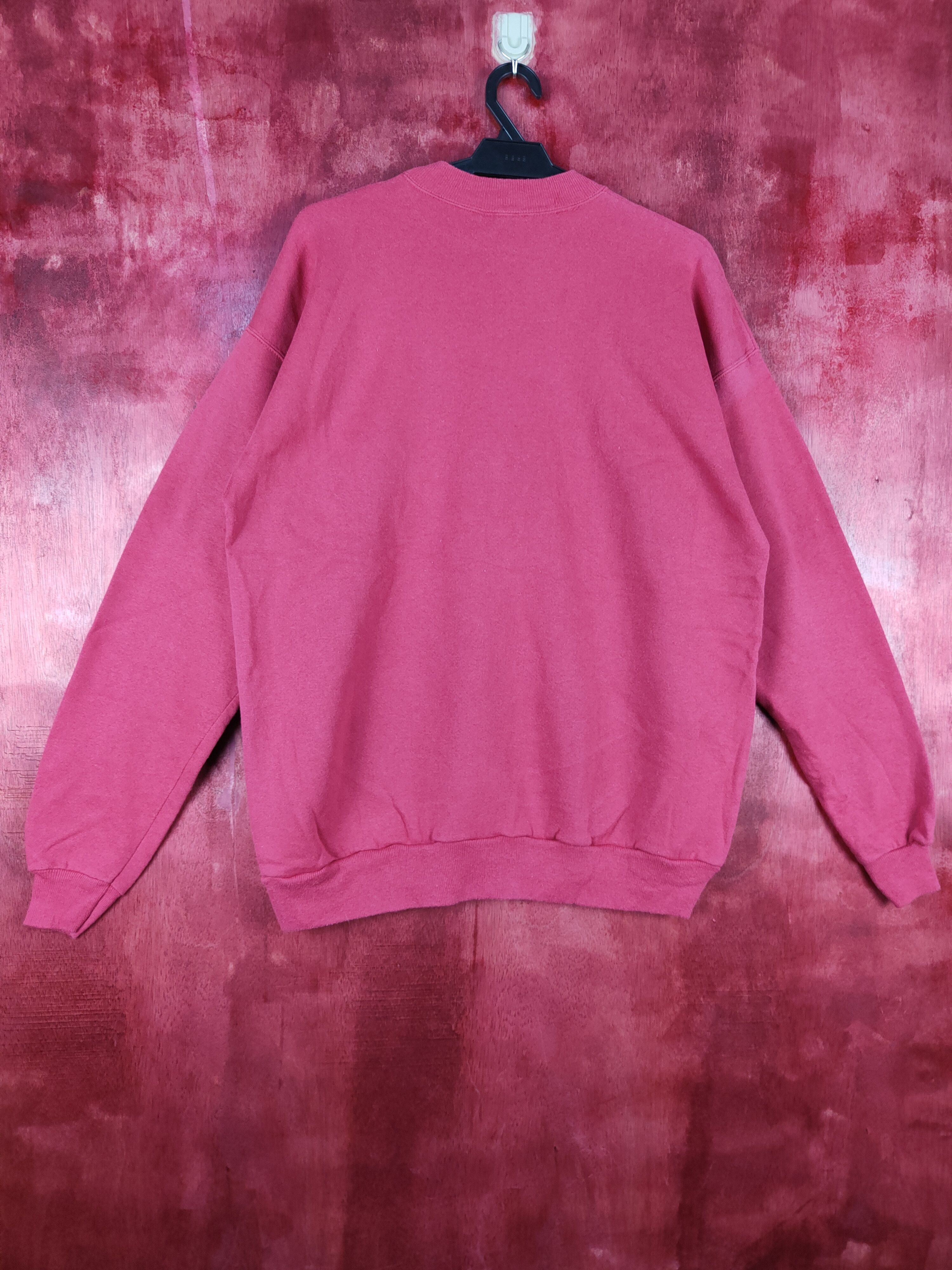 Hanes Hanes Mantua New Jersey vintage Pink Sweatshirt #4821 Size US XL / EU 56 / 4 - 5 Thumbnail