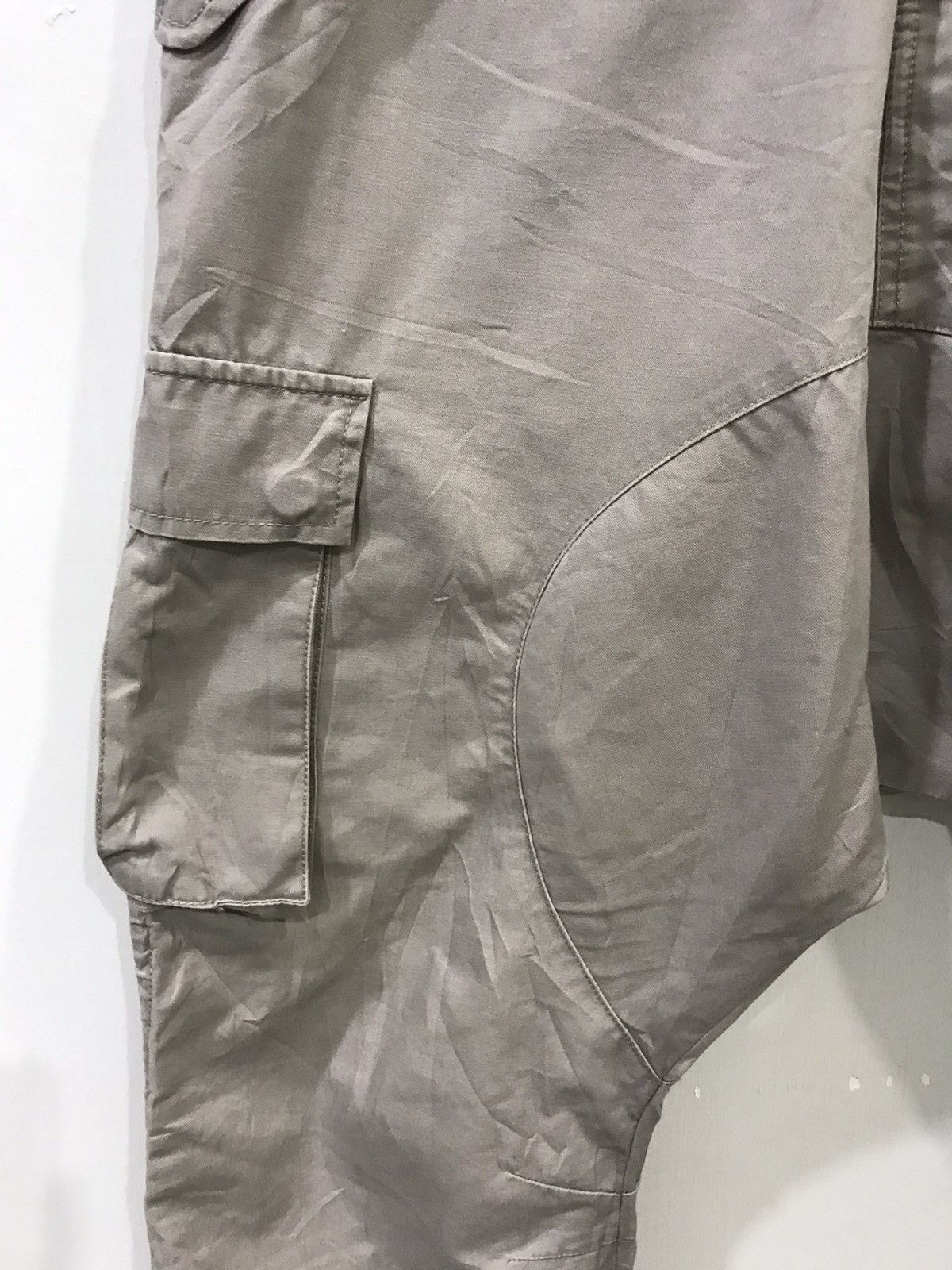 Japanese Brand rotvski Japan Dropped Crotch Skinny Cargo Long Rope Pant Size US 30 / EU 46 - 5 Thumbnail